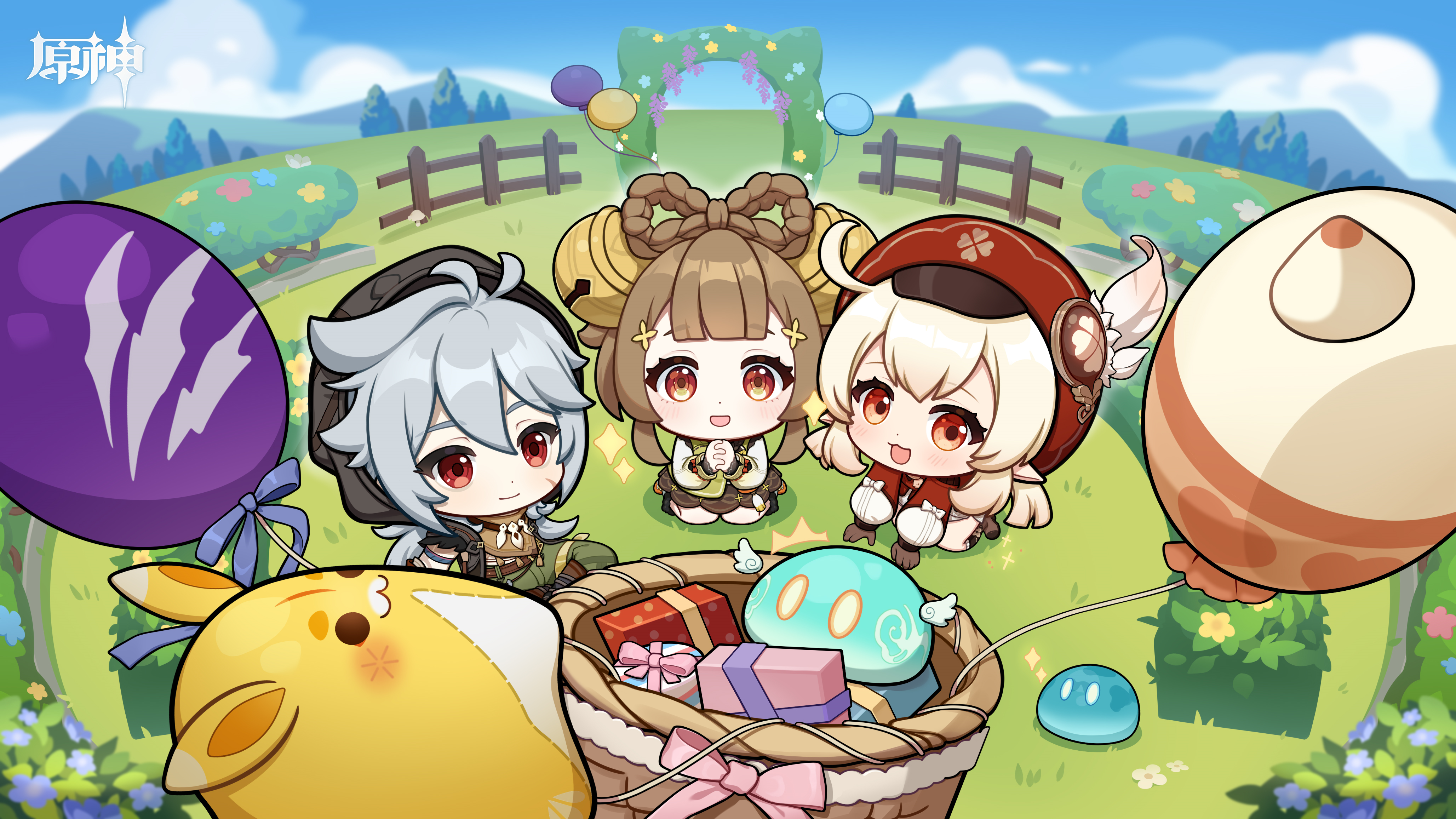 「呜…有点紧张…谁会收到我们的礼物呢？」