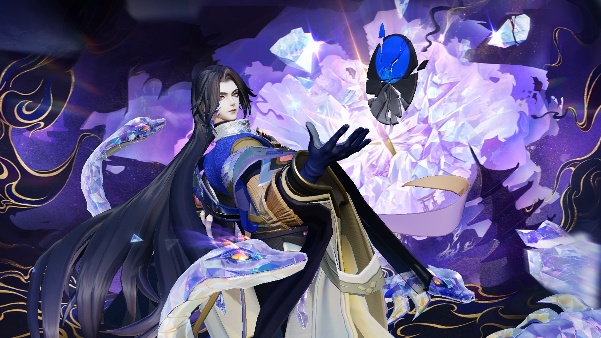 【皮肤展示】八岐大蛇全新史诗皮肤「冷夜暗影」