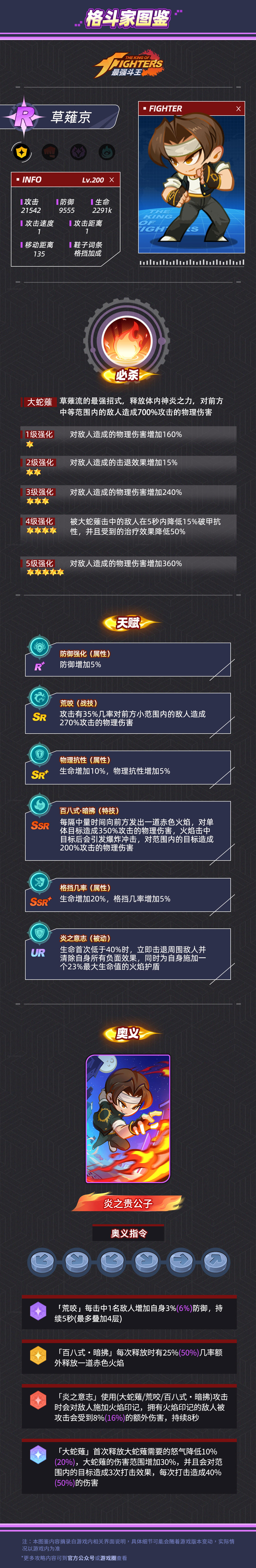 格斗家图鉴|御守-R-草薙京