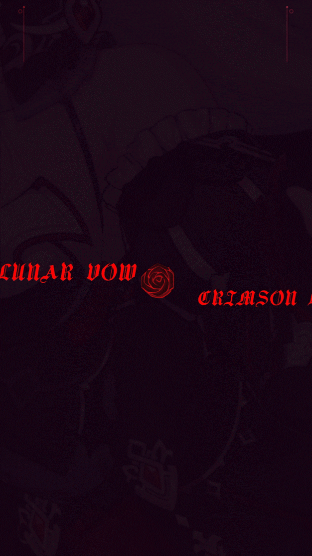 ★「月下誓约·予爱以心」×动态海报★（附周礼包）