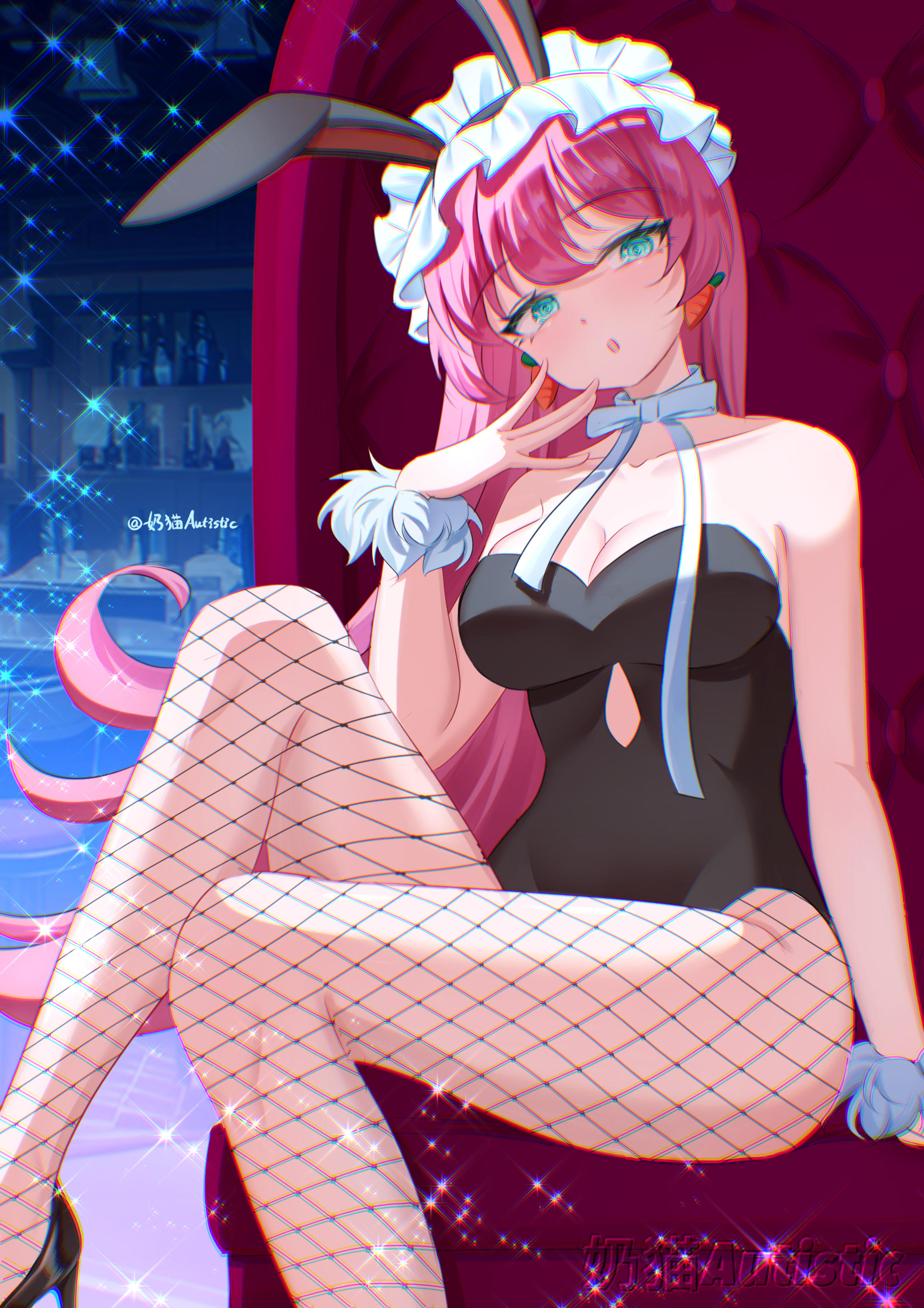 【绘画】女仆小姐姐的皮肤好好看～