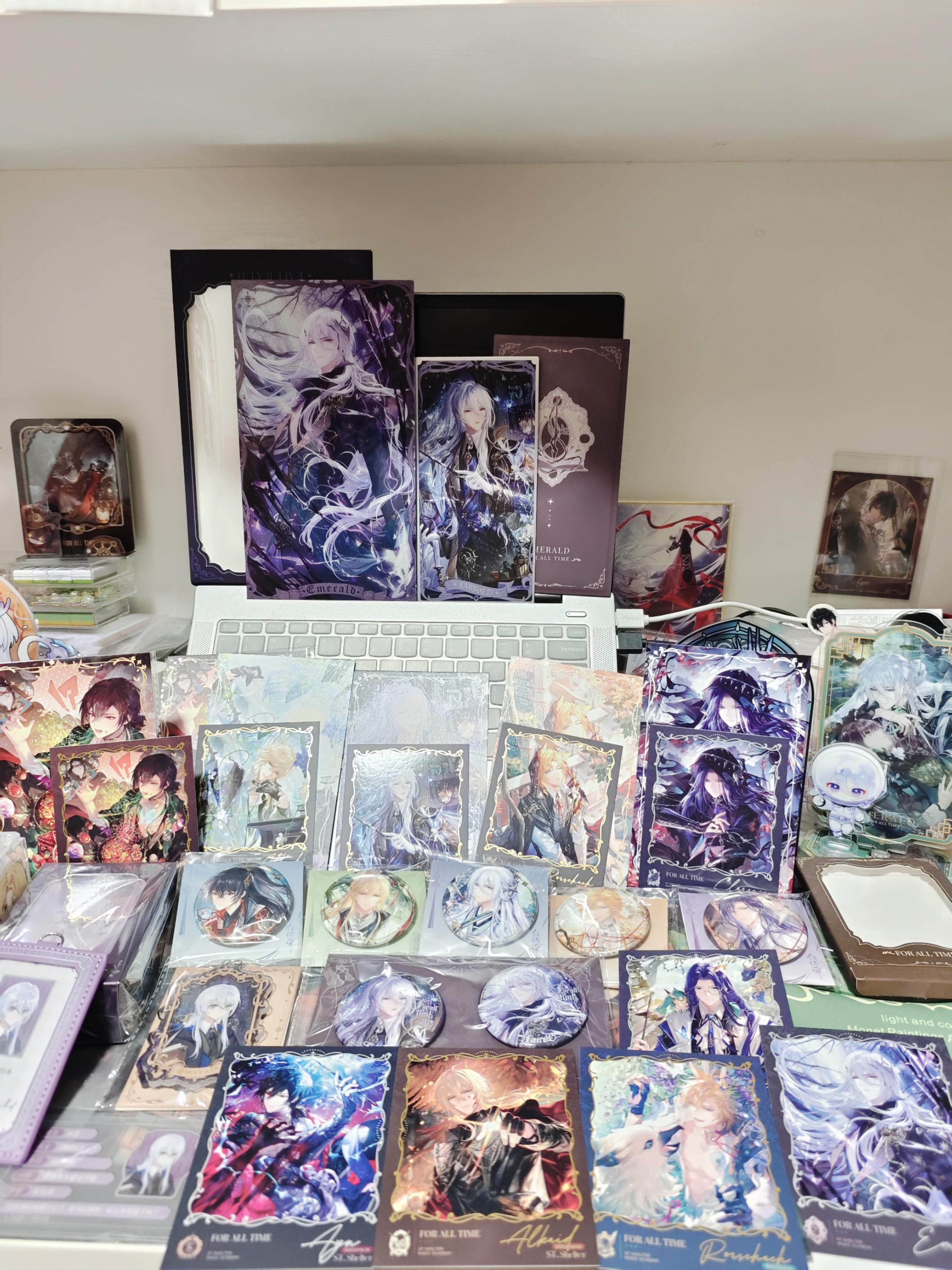 圣塞西尔魔法学院与红线牵系列周边开箱记录