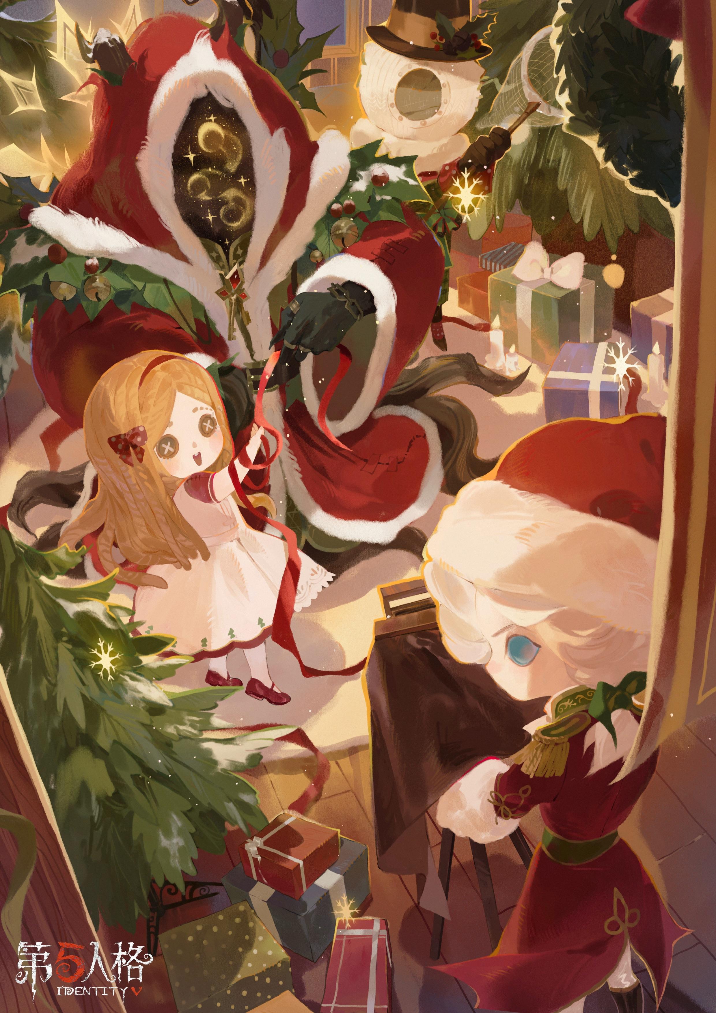 叮铃铃铃——咦？是谁来啦？ 快来一起布置圣诞树吧！
#第五人格五骥映春 #第五人格 #平安夜