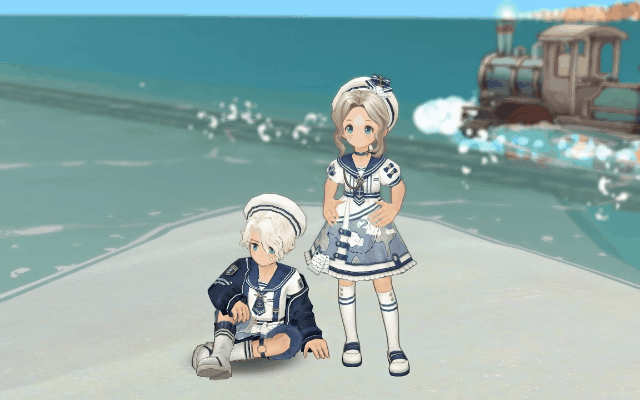 穿上水手服，扬帆起航！扭蛋商店上新小王子主题时装