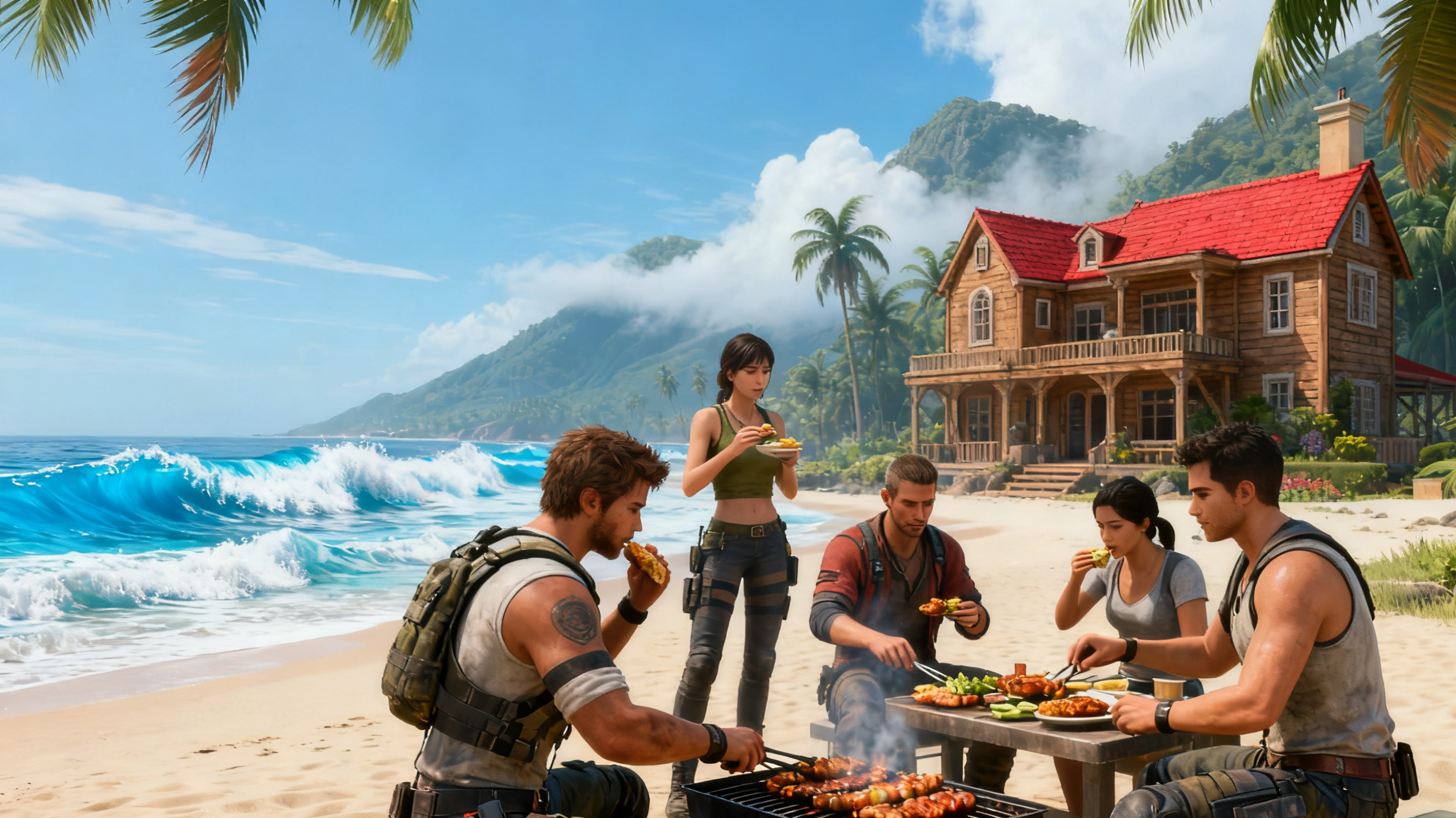 《海域重启》萌新指南——第六篇：美食制作！生存的能量密码