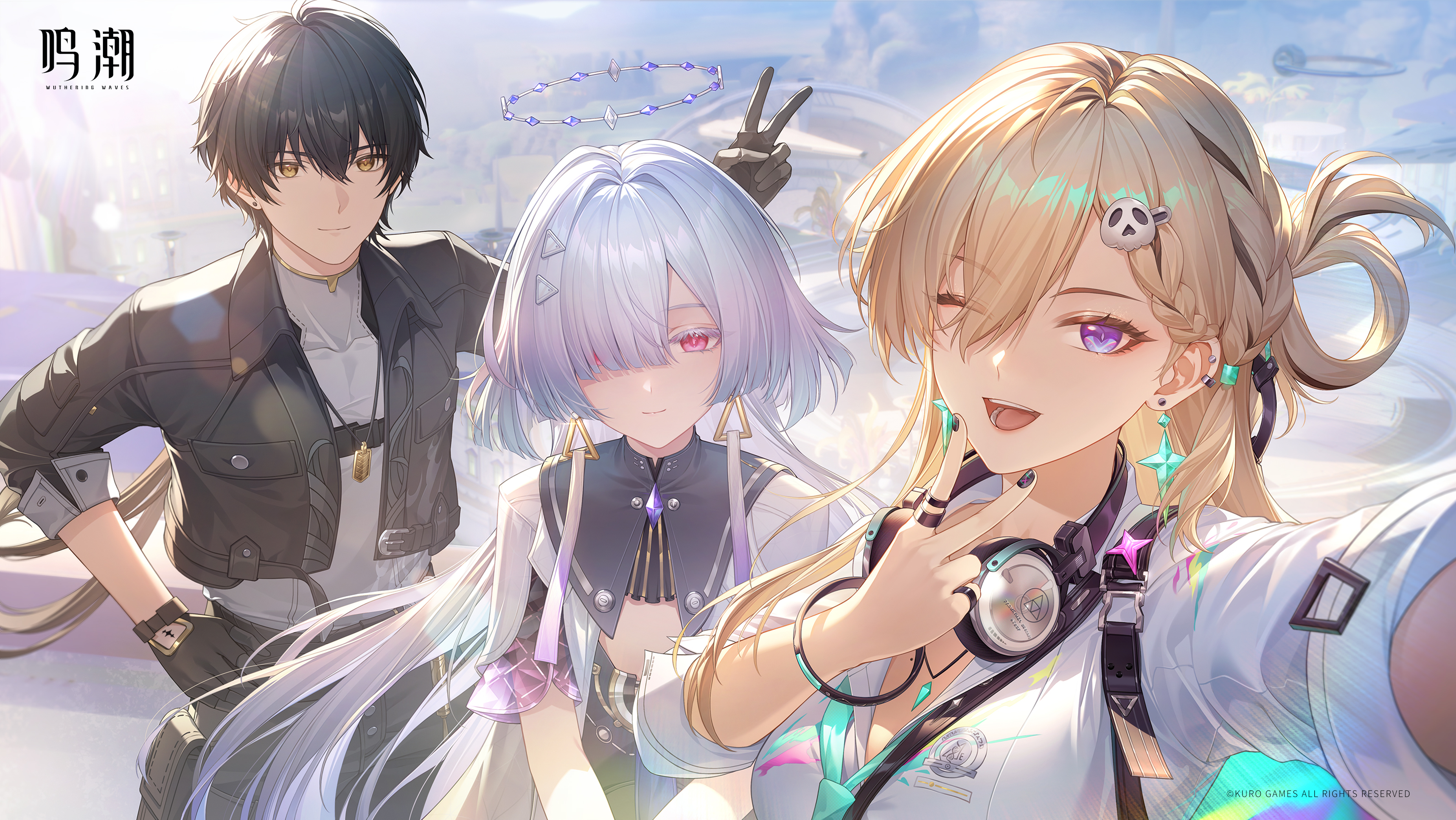 一张新生的「赫利俄斯」之下的合照。