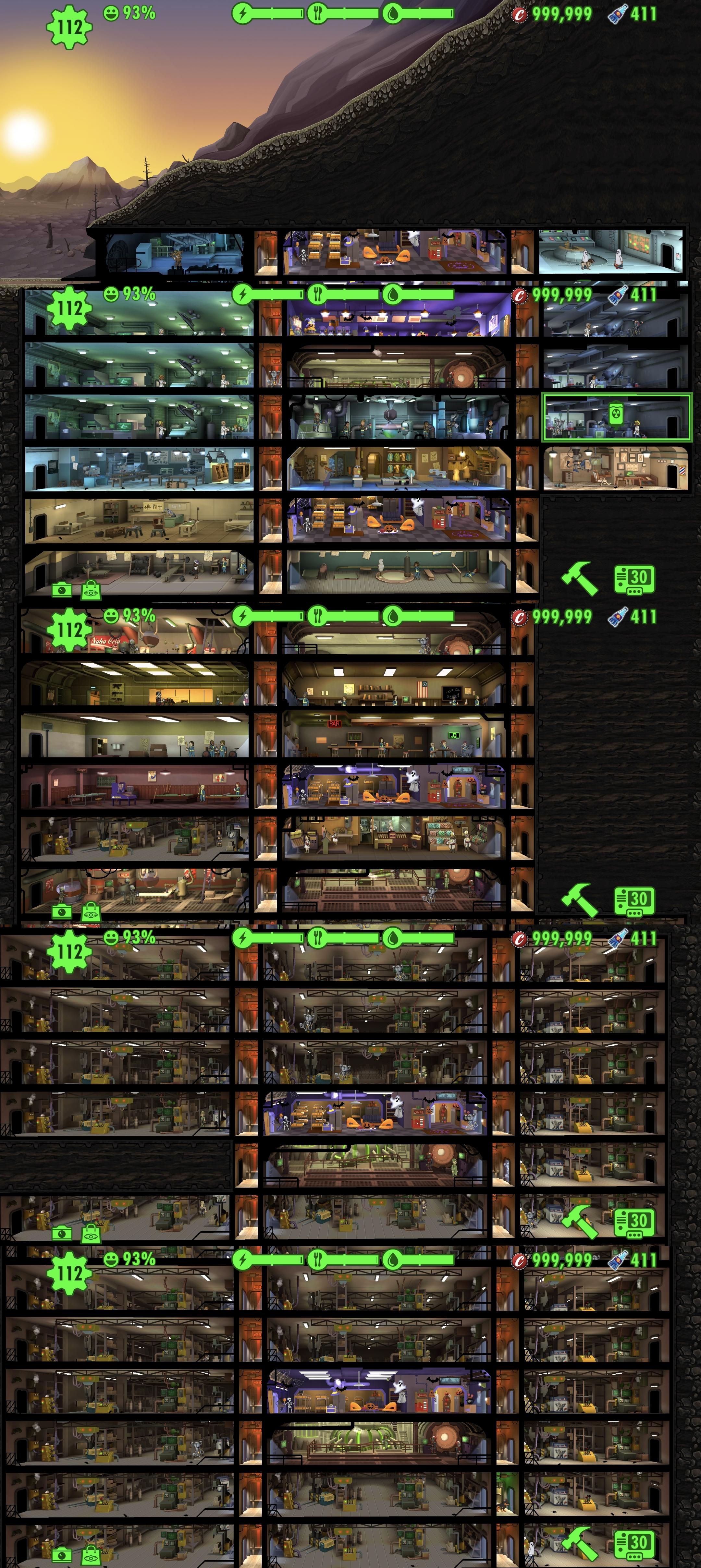 看大家都在分享布局，也来晒一下截图