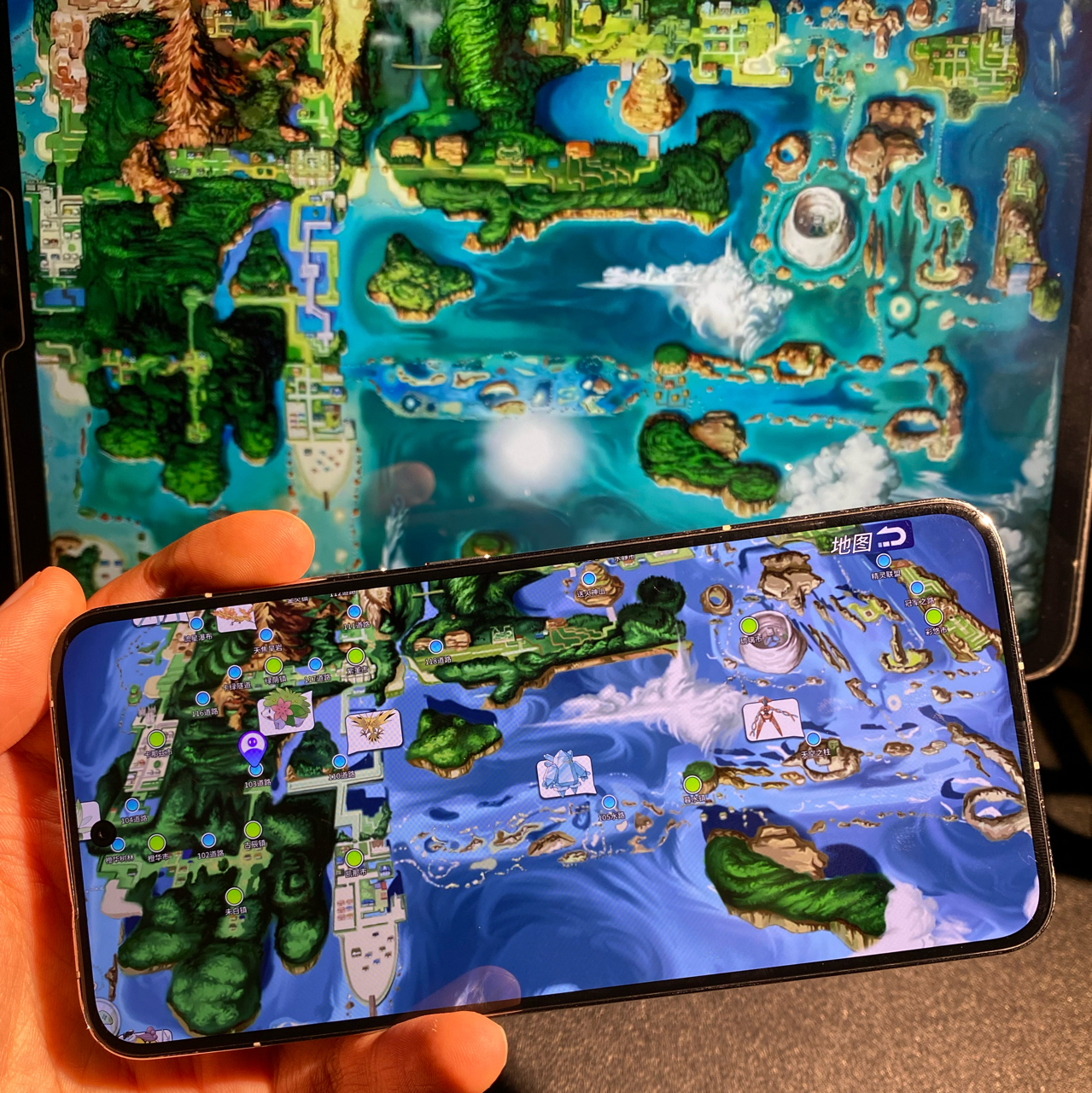 全新3D宝可梦手游推荐 看这个游戏地图