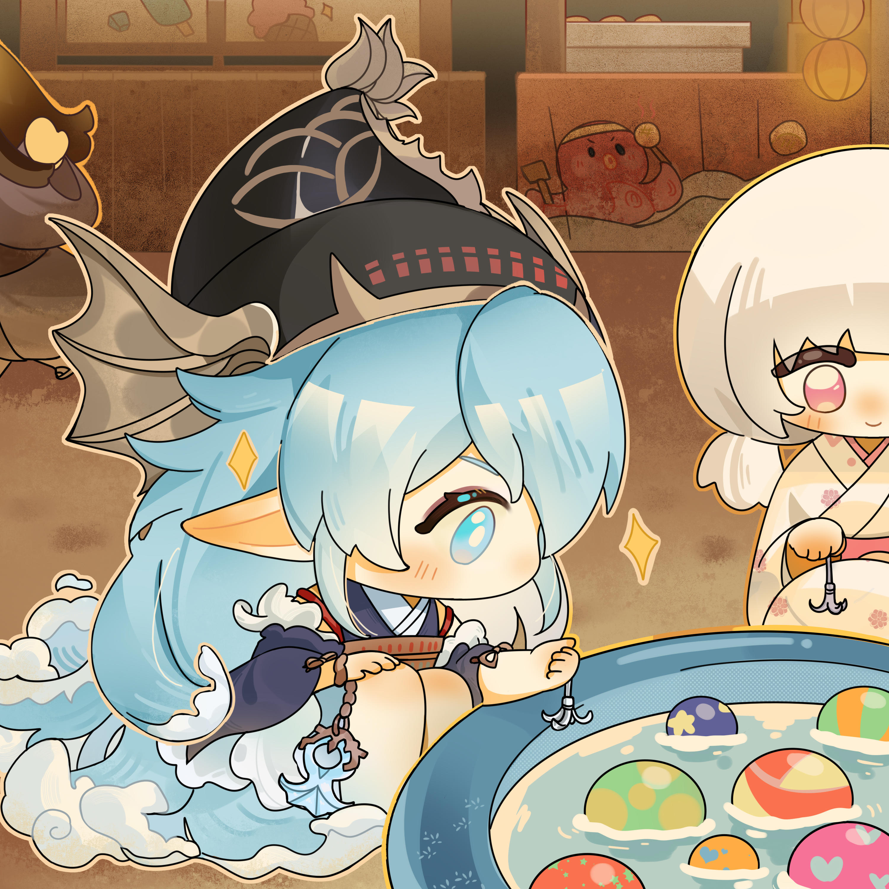 ☆小小水球，拿捏！☆