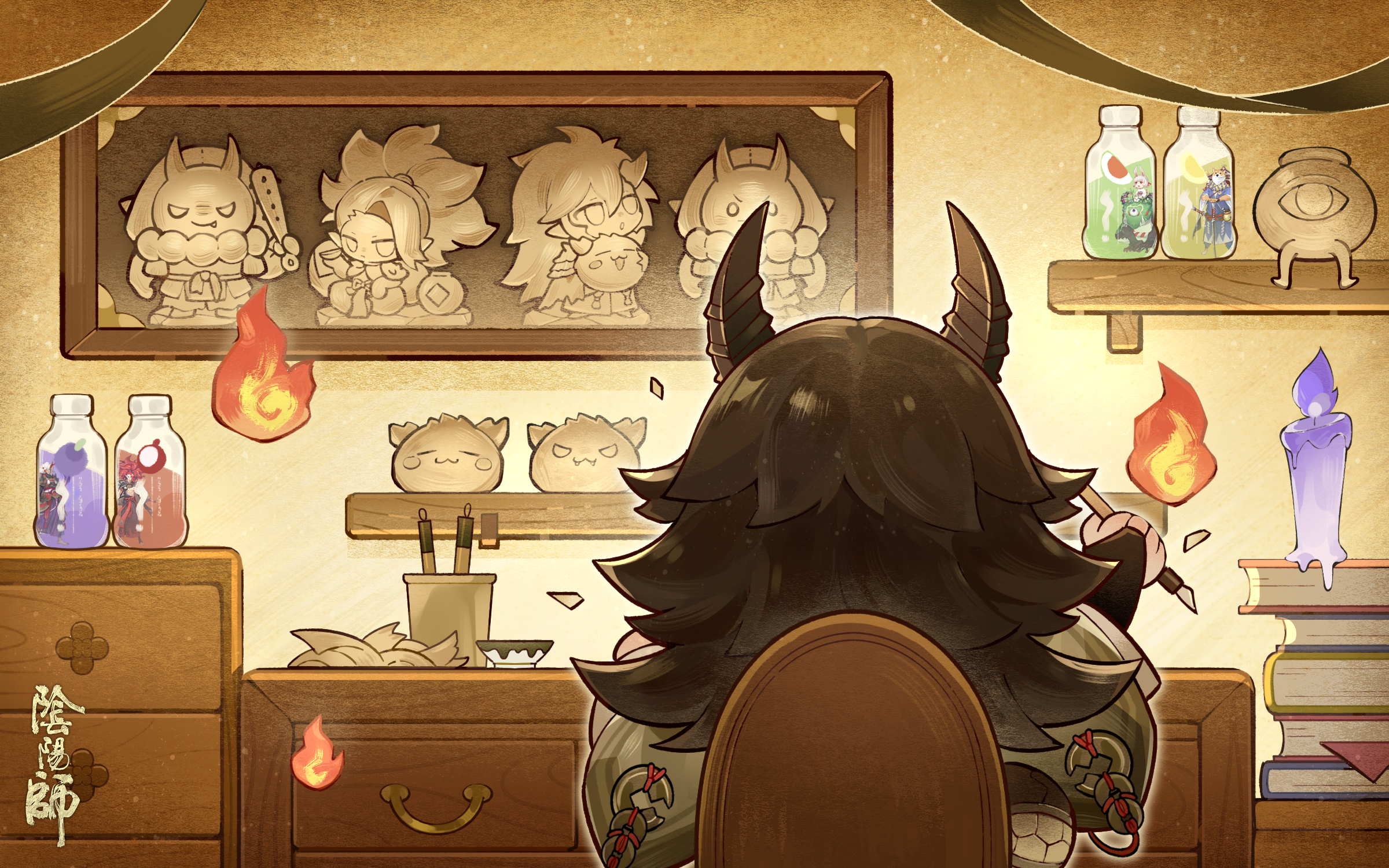 ☆挑灯夜战的忙碌身影☆