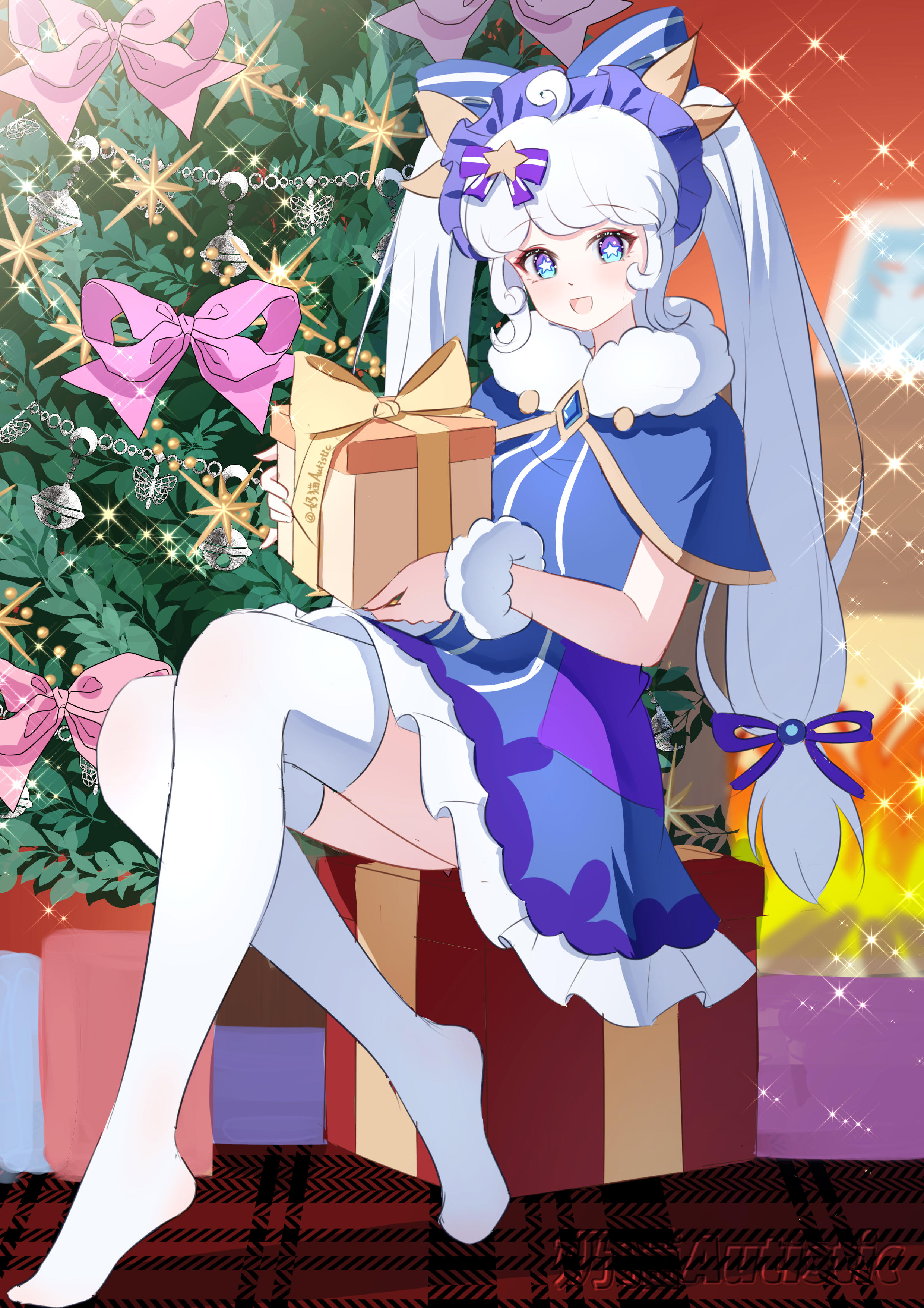 【绘画】霜绒甜宴～