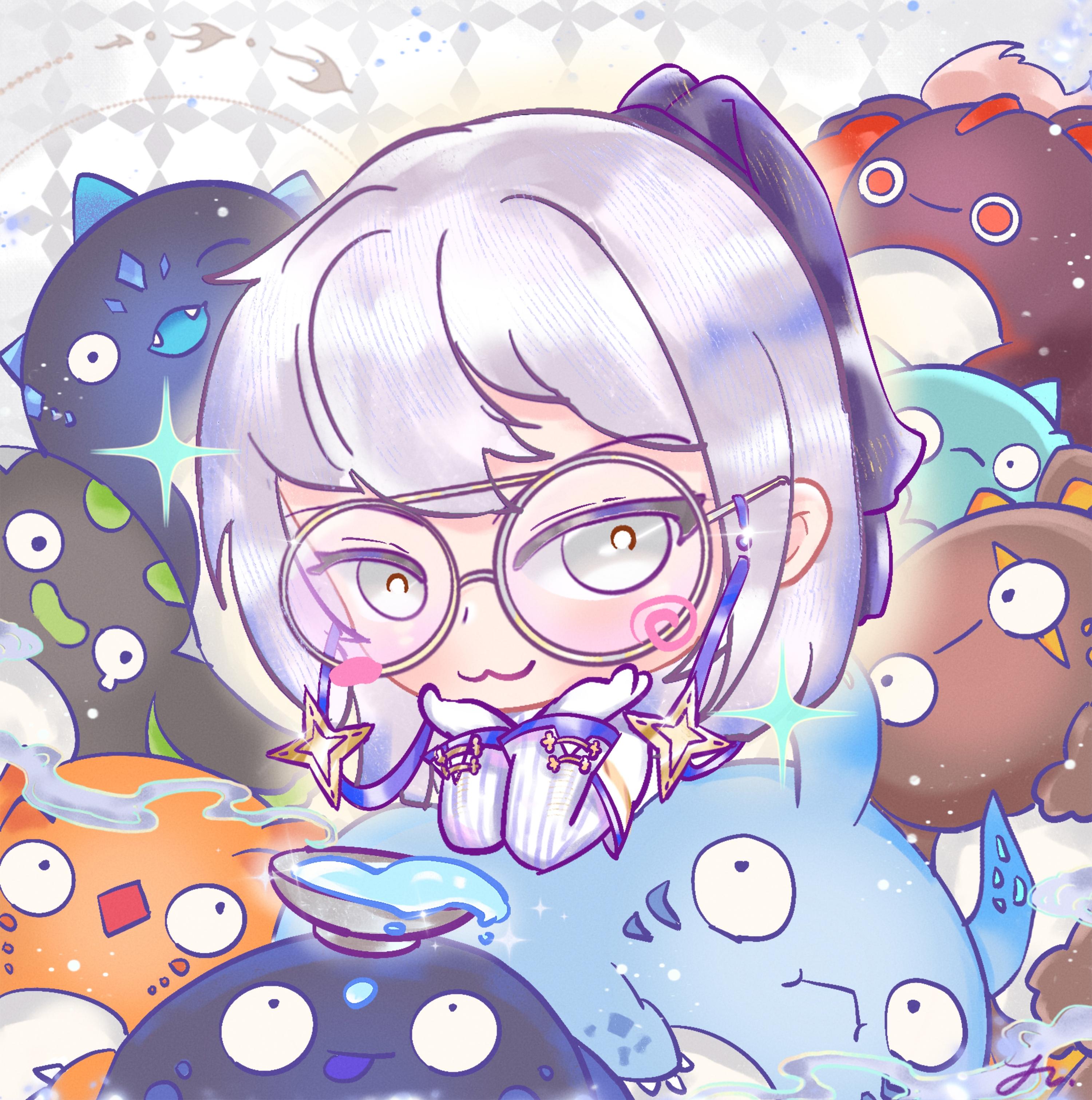 【山海镜花|同人】画了！妹妹头的李白皮！✨