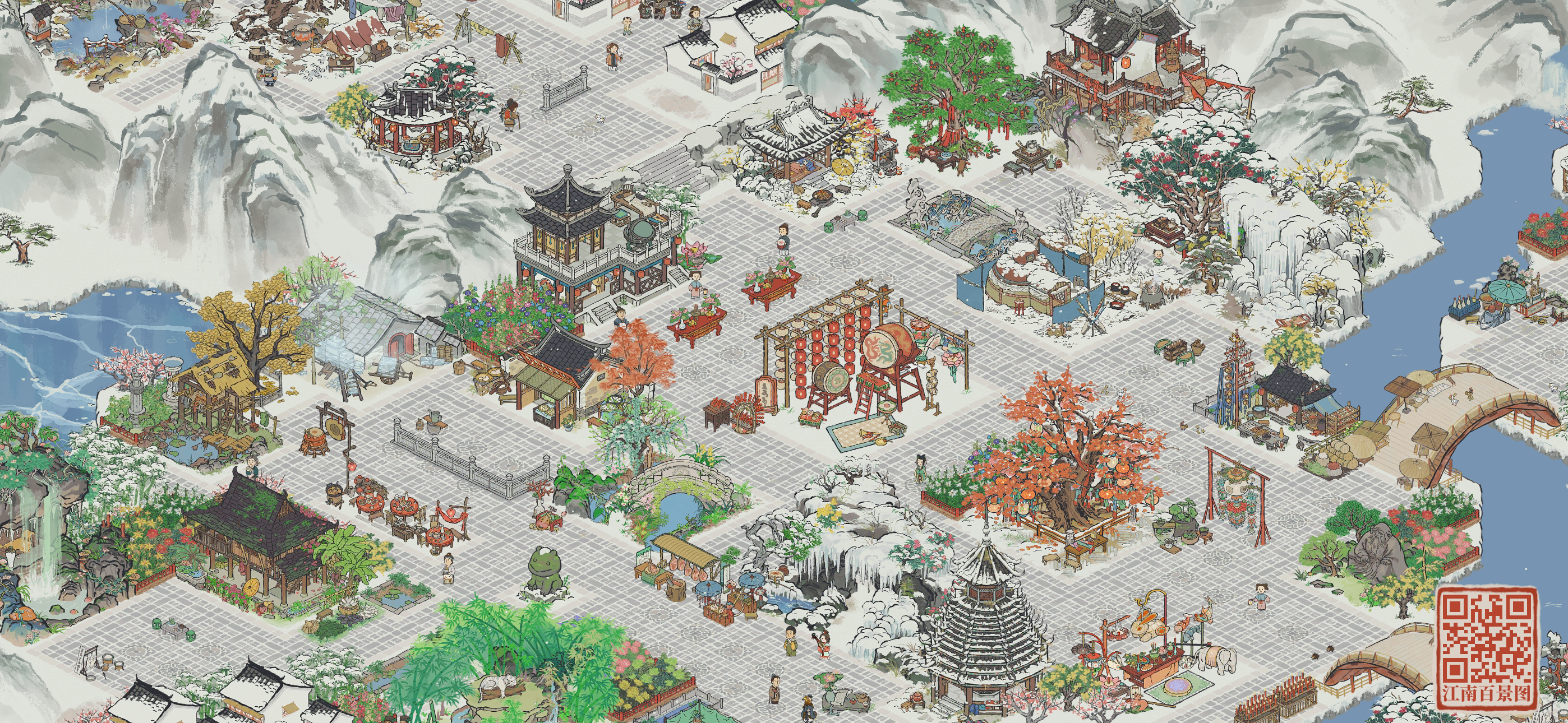 白雪镇布局 - 江南百景图综合讨论 - TapTap 江南百景图论坛