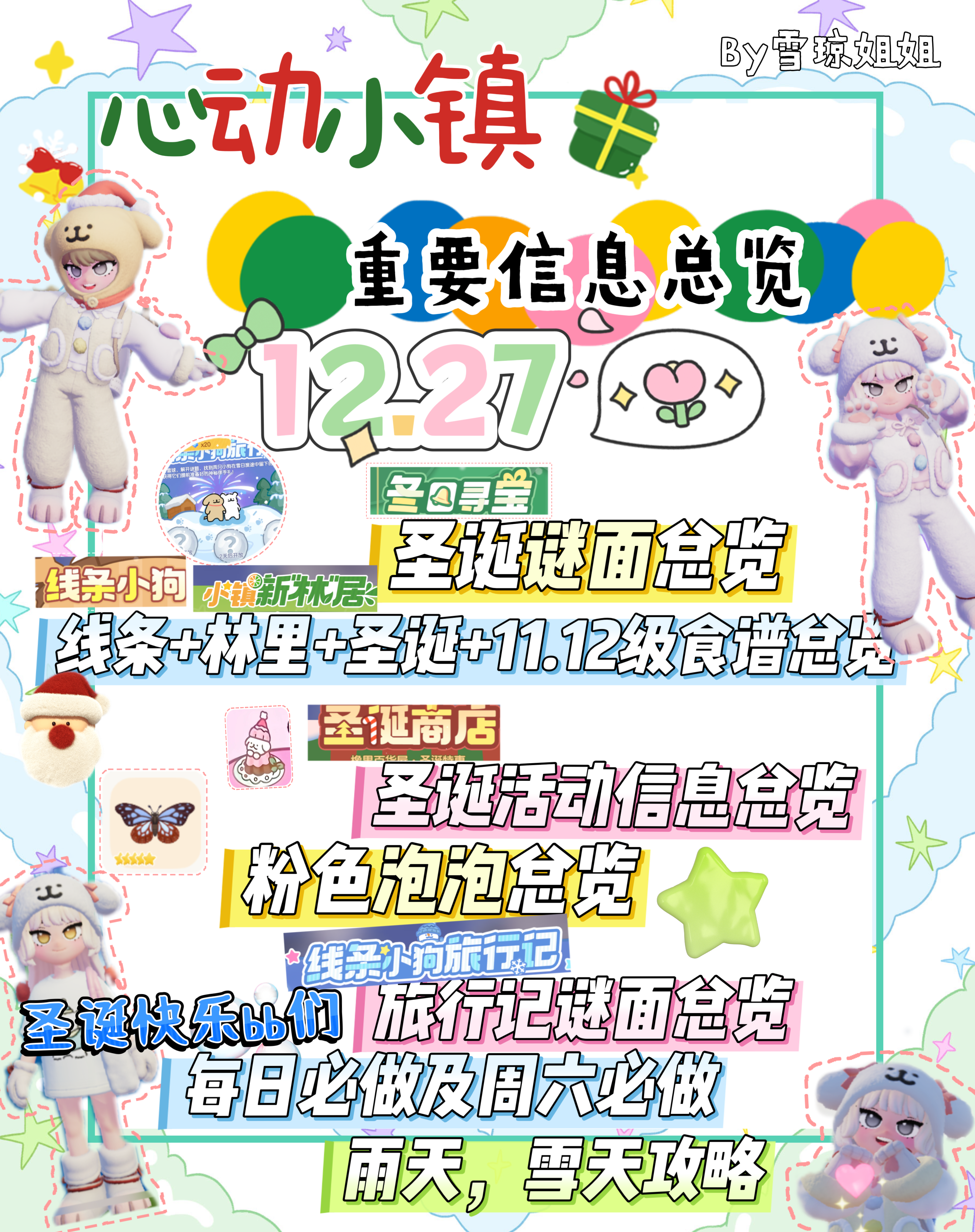 12.27重要信息总览攻略