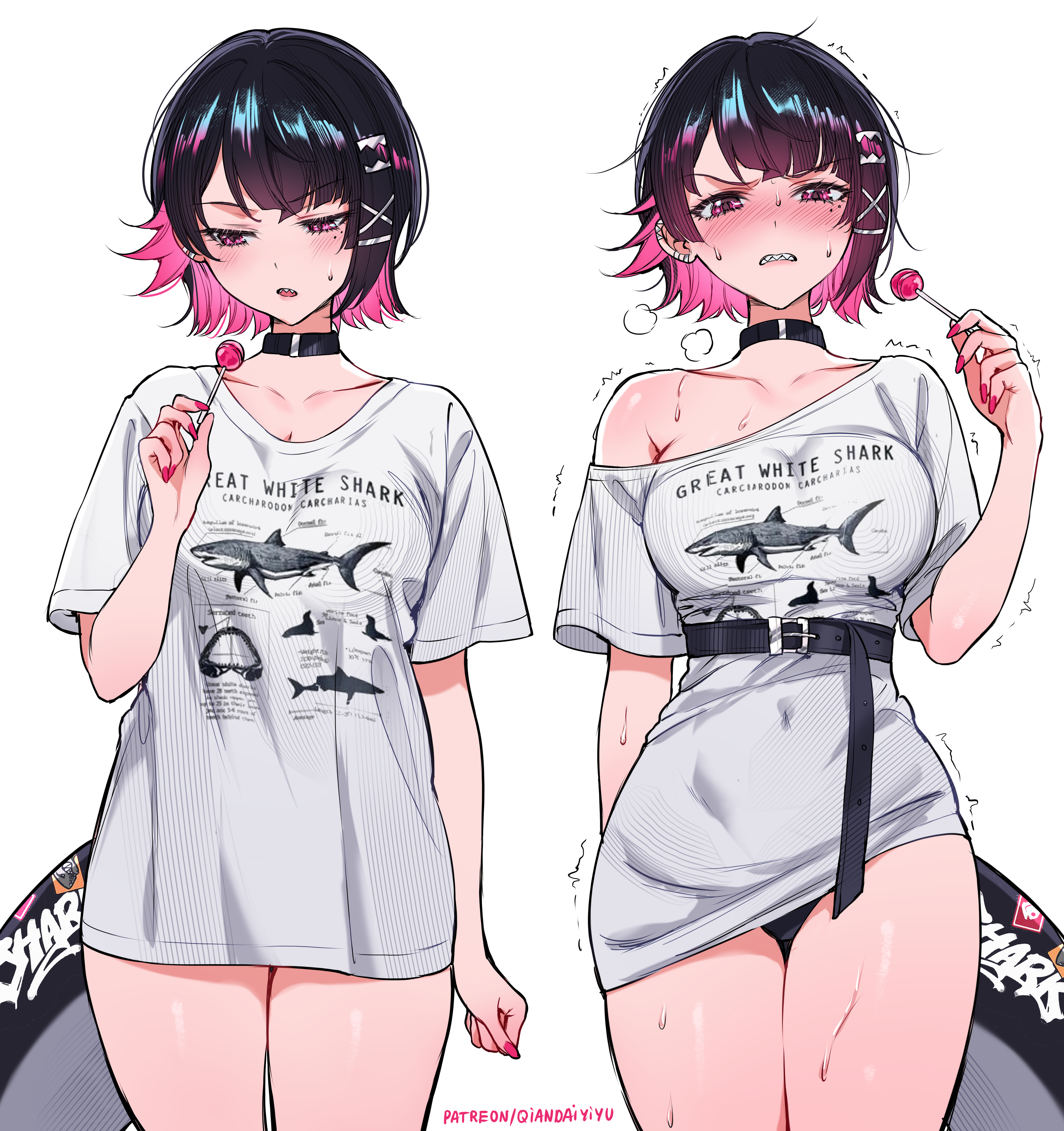 小鲨鱼平点好还是大点好呢，你们觉得呢？