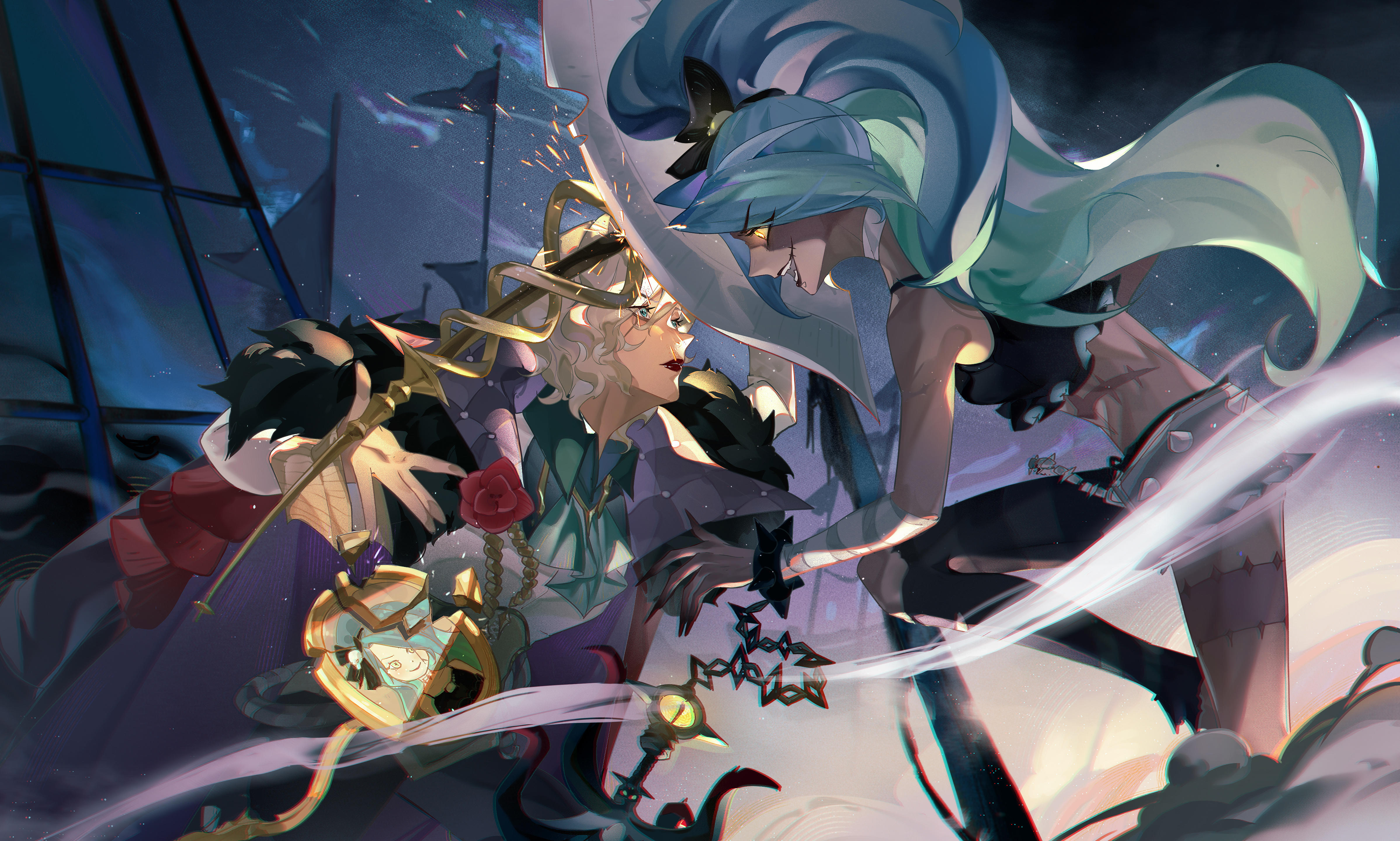 同人作品 | 对抗的索尼娅与奈拉