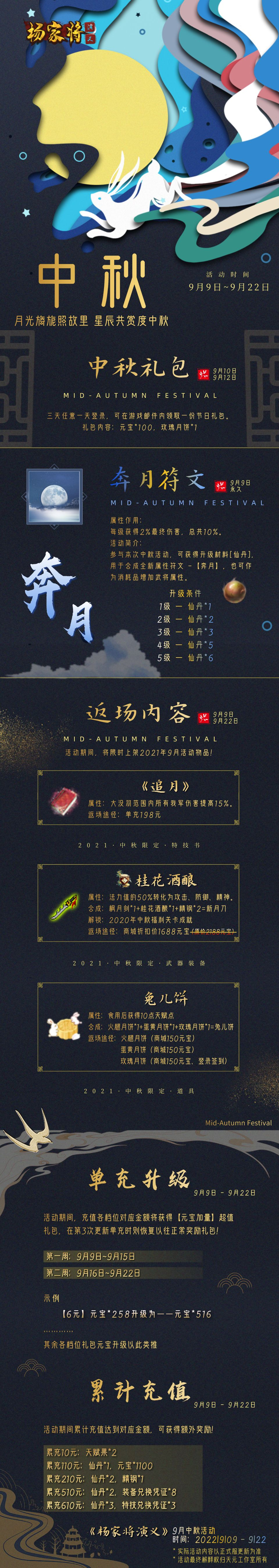 【9月中秋活动】|《杨家将演义》月圆中秋，宝珠仙丹，欲往乘风奔月~