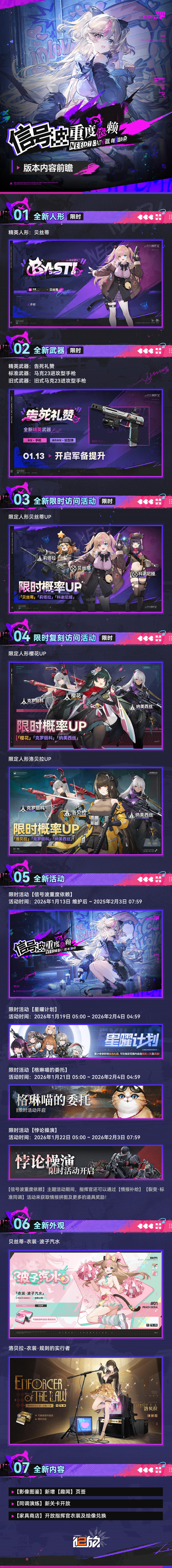 现在为您带来「信号波重度依赖」版本内容前瞻！