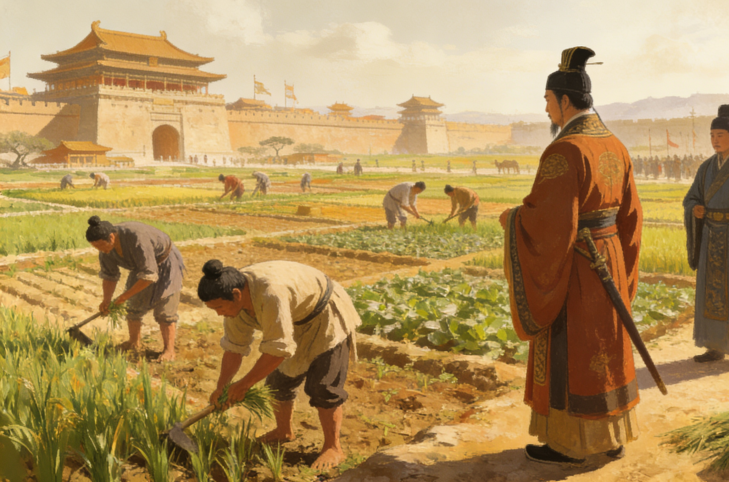 汉剧本“土地兼并驱动王朝兴衰”机制建议函