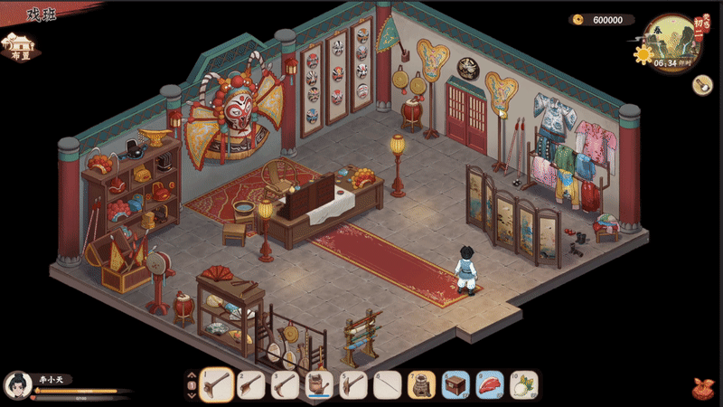 诶呀，今天戏班没人~
人哪去了，快出来让我给你们送礼物#聚光独立游戏#游戏安利#游戏推荐#游戏讨论#游戏资讯#Steam游戏