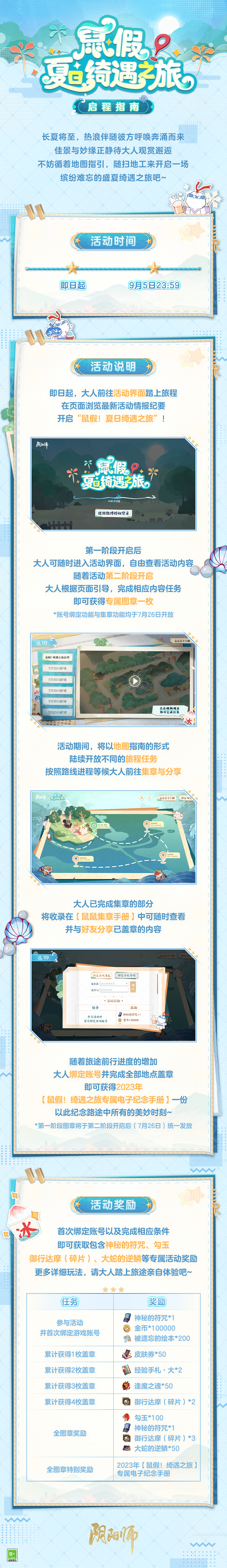 ☆鼠假！夏日绮遇之旅来啦☆