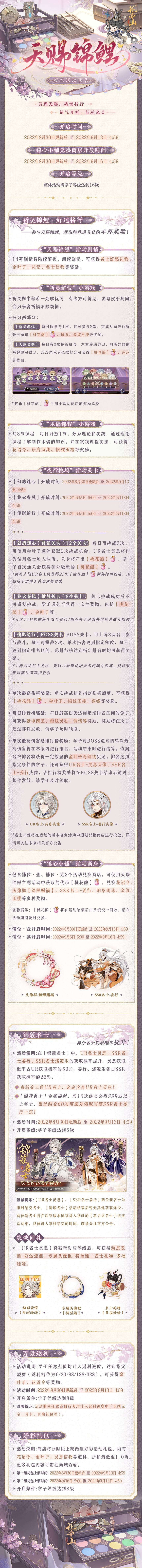 书院情报|“天赐锦鲤”活动详情