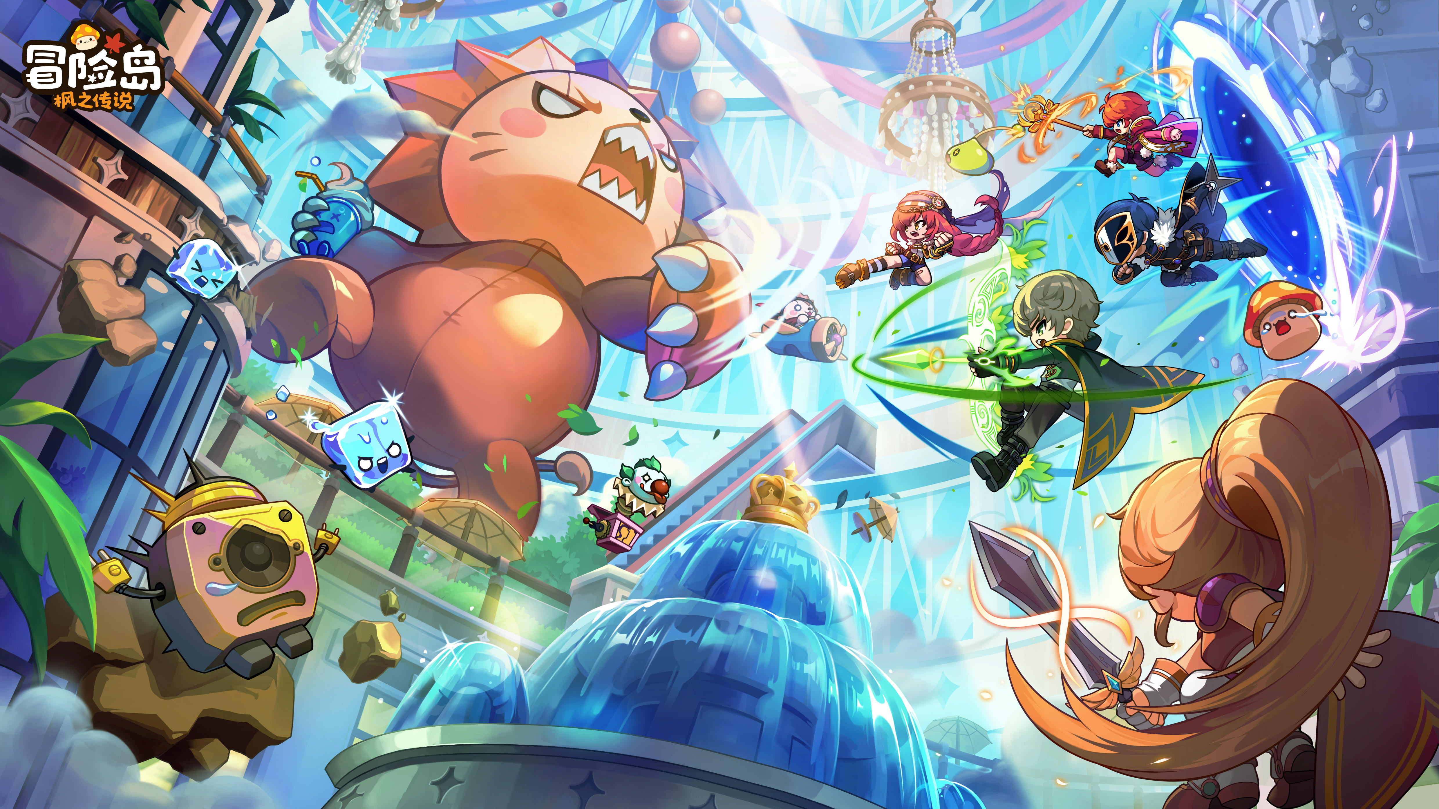 壁纸放送 |《冒险岛：枫之传说》12月壁纸展示