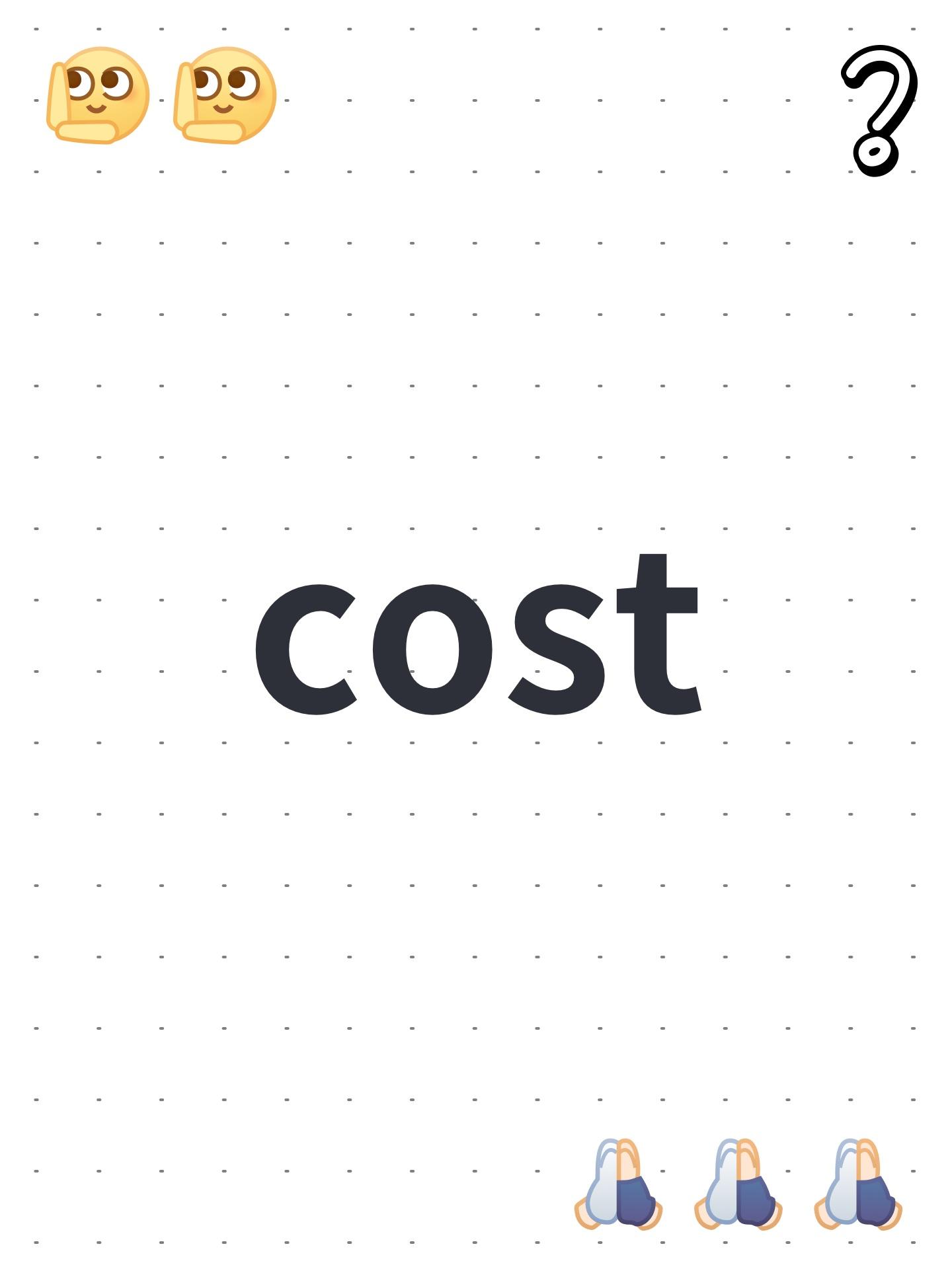 cost