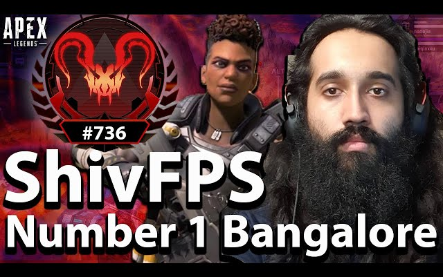 【APEX/ShivFPS】世一烟妹，最强单排暴躁老哥Shiv高光集锦！