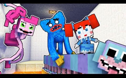 Poppy playtime:跑酷挑战 我的世界动画 波比的游戏时间动画