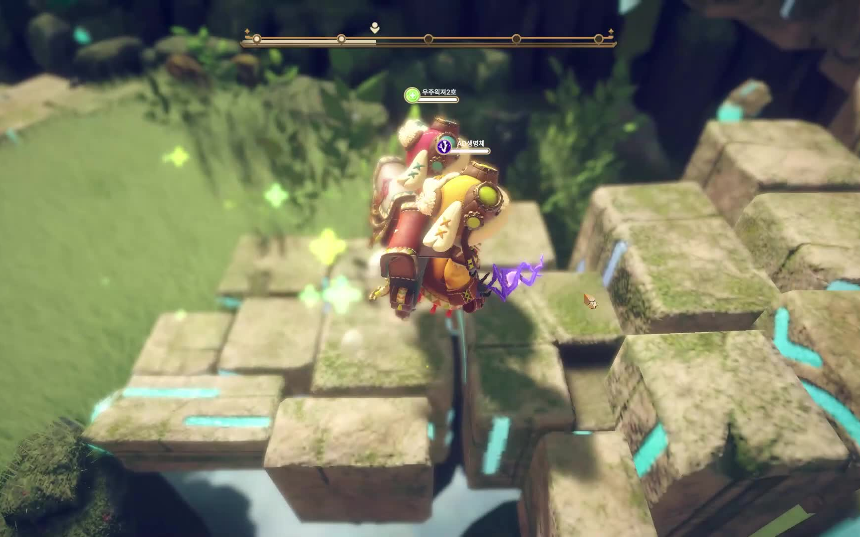 韩国大专学生毕设游戏 PC端Q版多人合作探险 天空岛 实机演示 Unity引擎开发