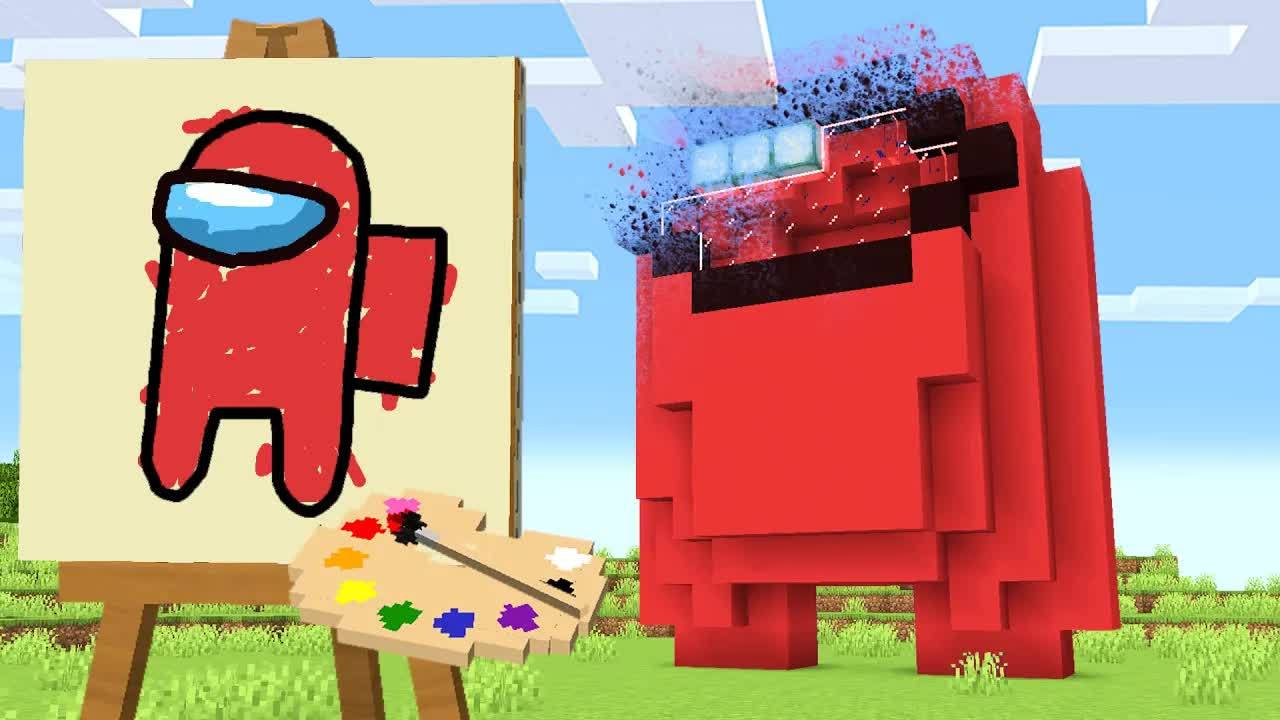 《我的世界》但任何我画的东西，我都会得到