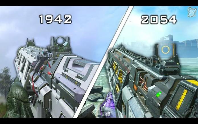 【Ghosts619】使命召唤:高级战争 EM1 VS 使命召唤:先锋 EX1 -武器对比