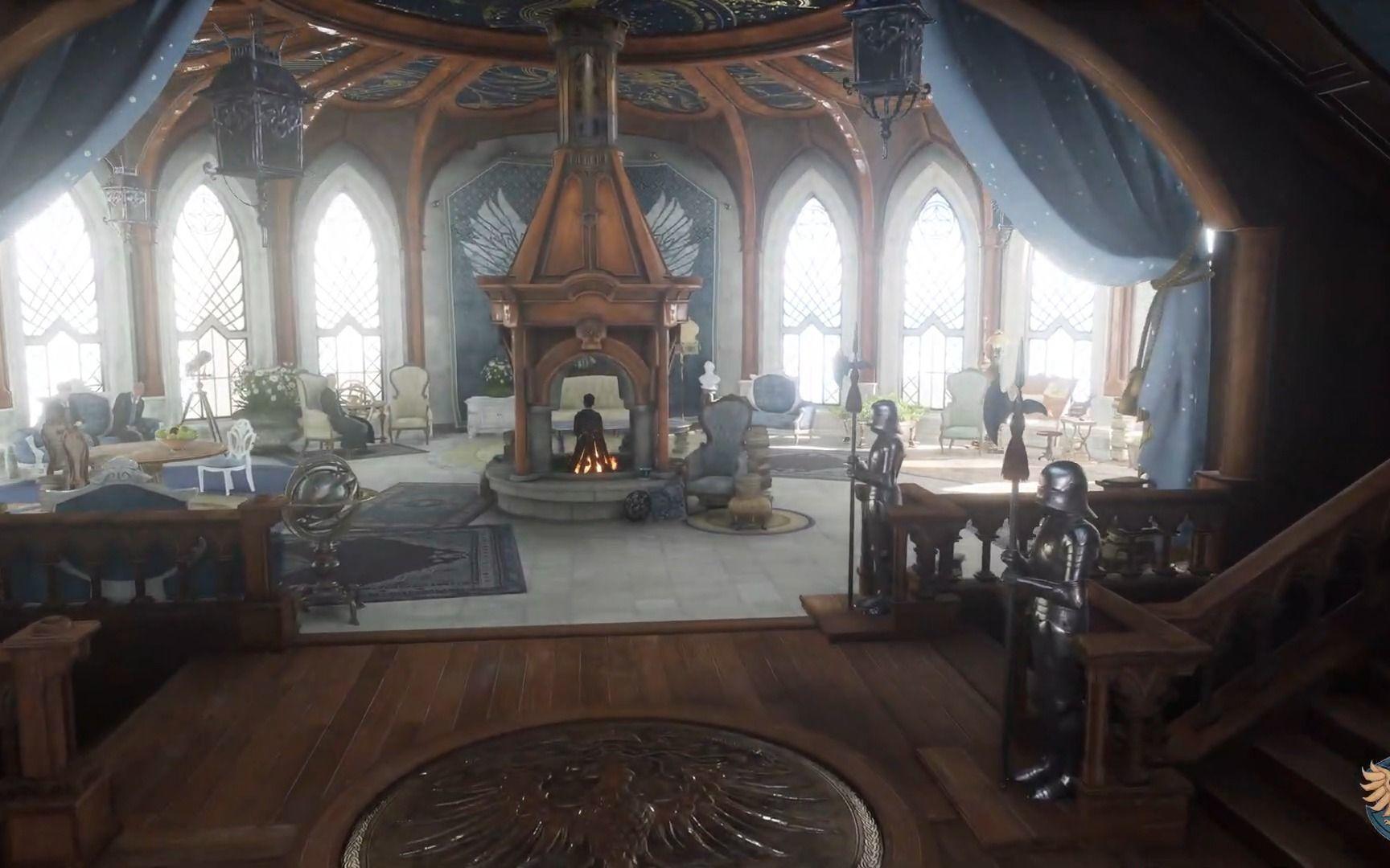 《霍格沃茨之遗》四大学院公共休息室预览公开