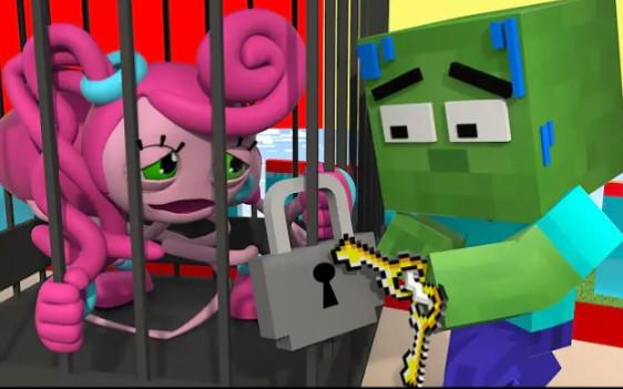 怪物学院1393集丨Circus Rescue-长腿妈咪的故事丨波比的游戏时间2与我的世界动画