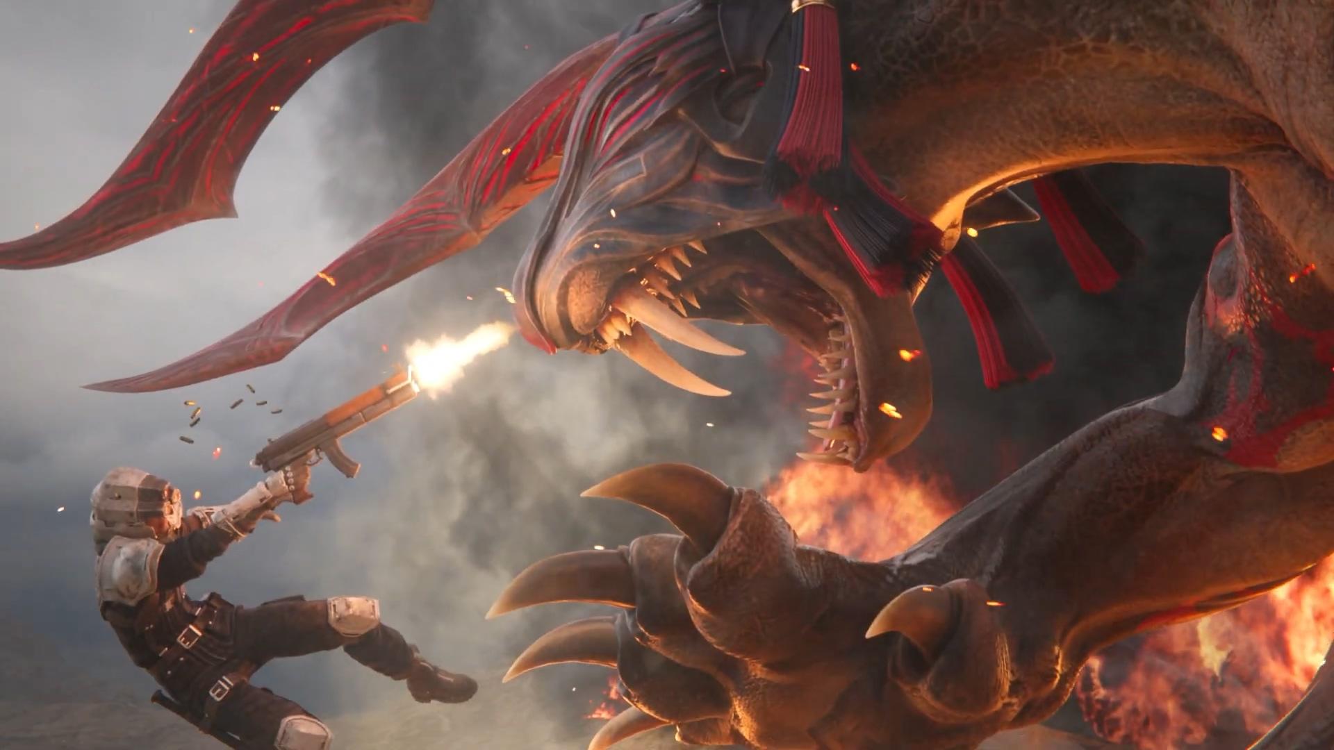 大逃杀手游《最终幻想7 第一士兵》开场影像