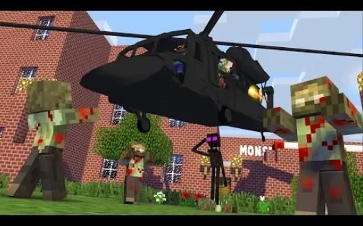 MC怪物学院动画丨僵尸启示录挑战赛丨我的世界动画