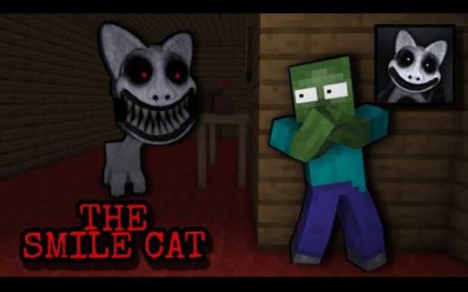 怪物学院动画:1287集丨臭猫猫都市传说挑战丨我的世界动画