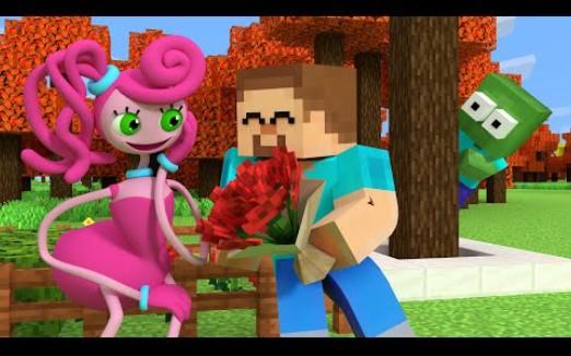 怪物学院1643集丨长腿妈咪love story-Poppy Playtime Happy Ending丨我的世界动画