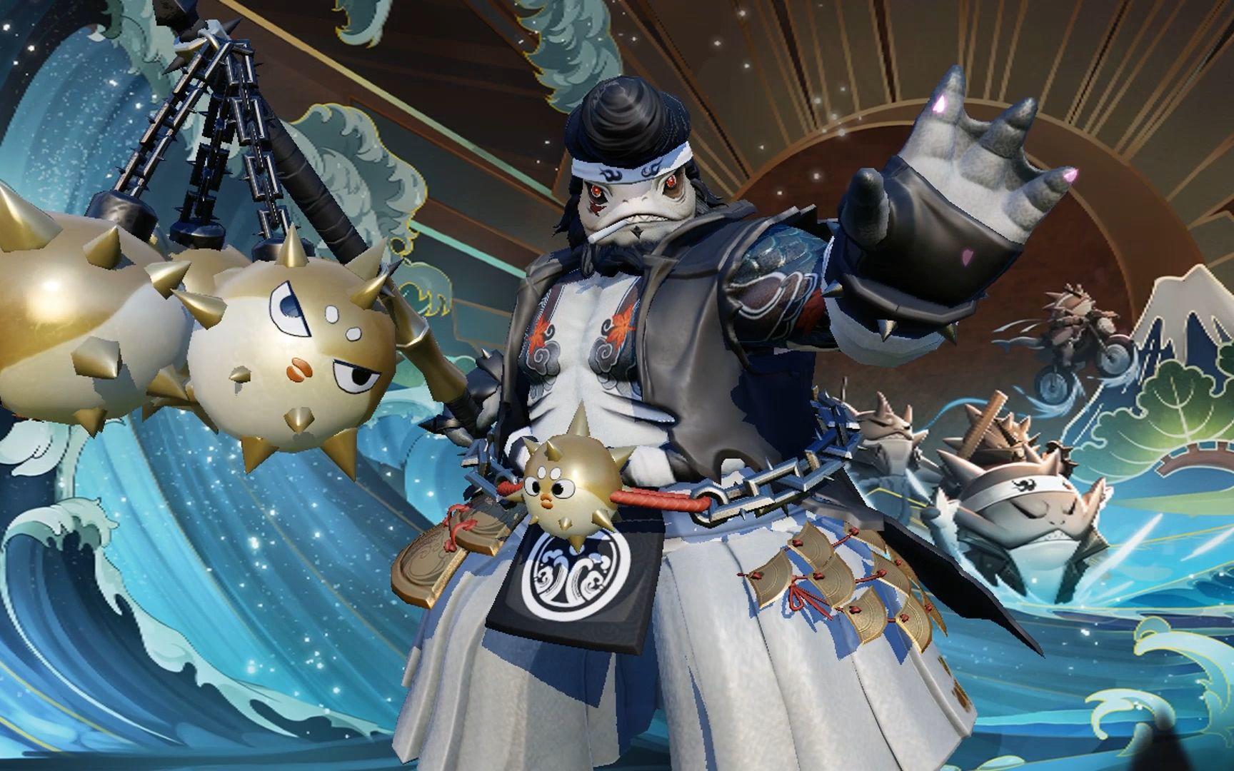 【皮肤展示】海坊主全新愚乐谐行系列限定皮肤「极浪刺豚」