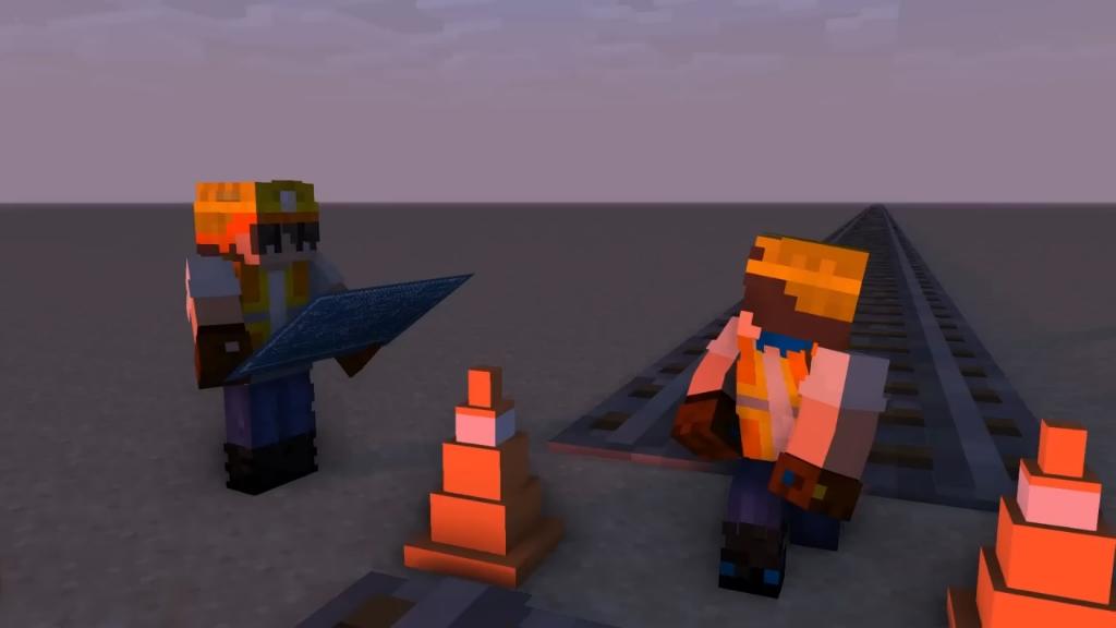 怪物学院第1835集丨托马斯小火车Horror Challenge& funny part 2丨我的世界动画