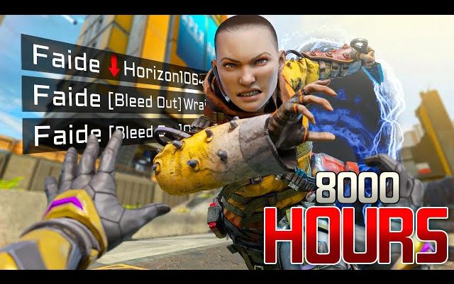 【APEX/Faide】看看8k小时apex玩家会怎么玩游戏