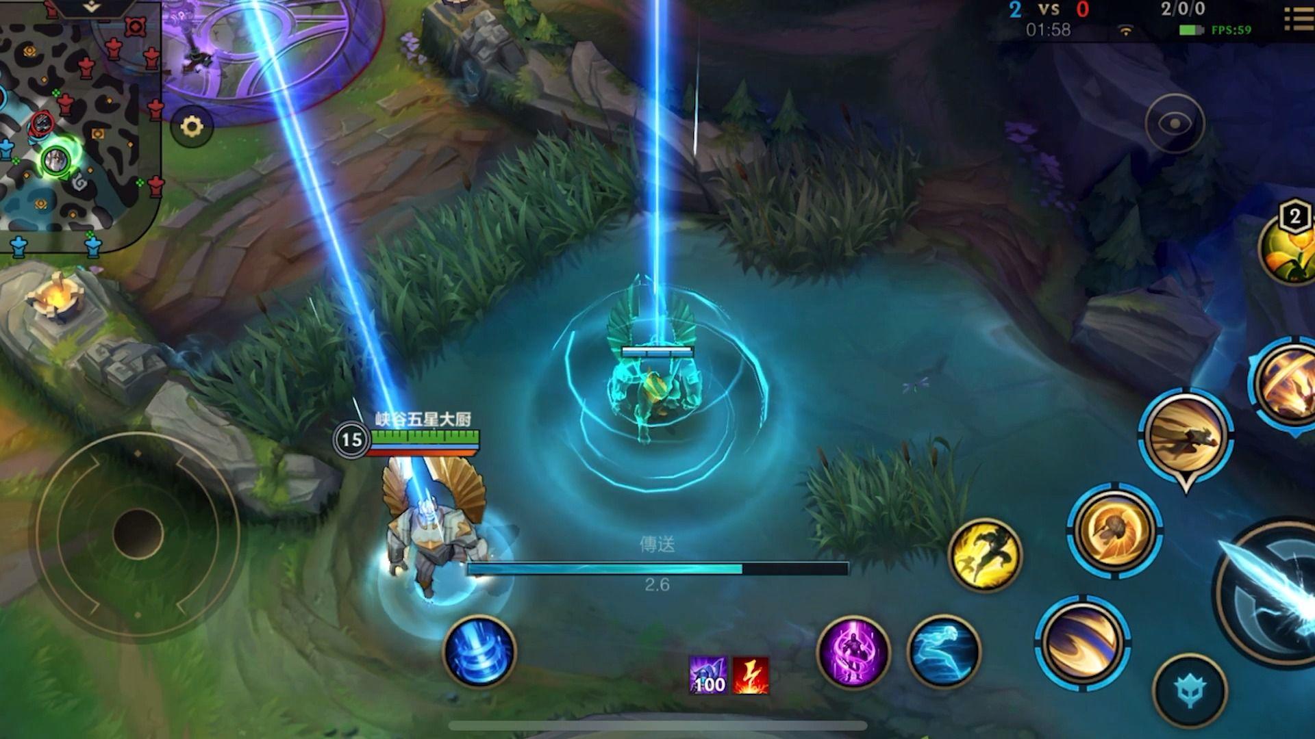 英雄联盟手游：点对点传送支援队友，人均加里奥的设定太香了！截图