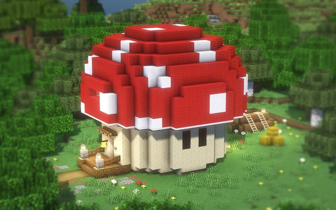 【Minecraft】马里奥蘑菇怪屋