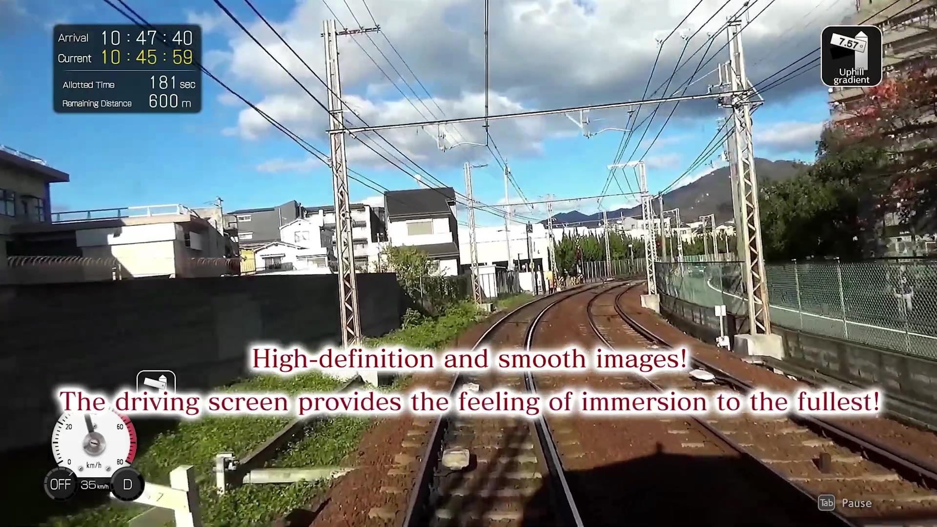 《日本铁路模拟器：京都之旅》将于6月23日登陆Steam平台