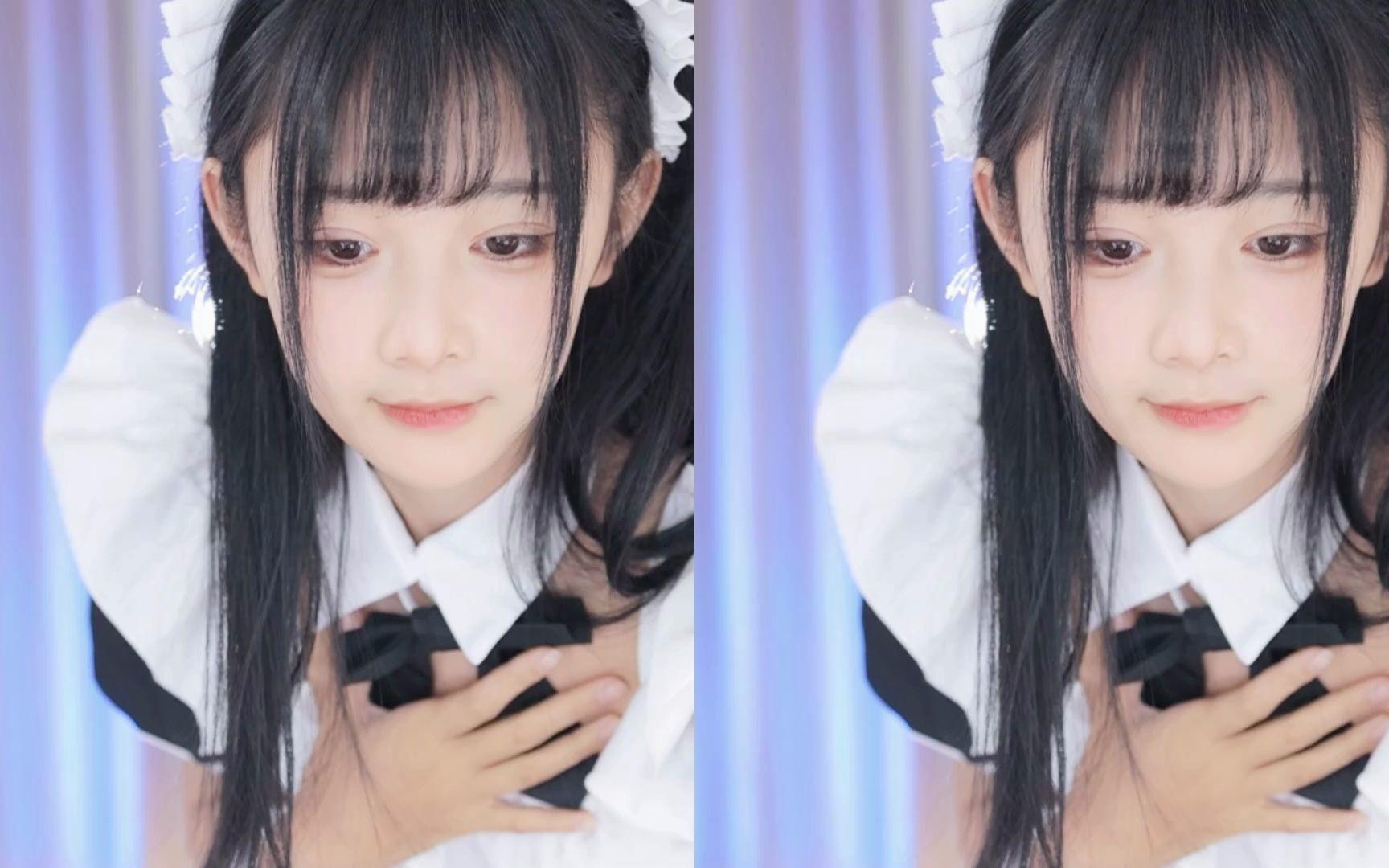 【鱼子酱】《极乐净土》女仆套装 直播跳舞录屏