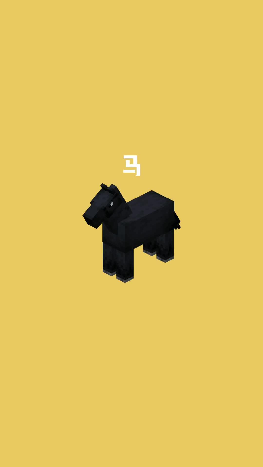 我的世界vs真实世界——马#我的世界动画