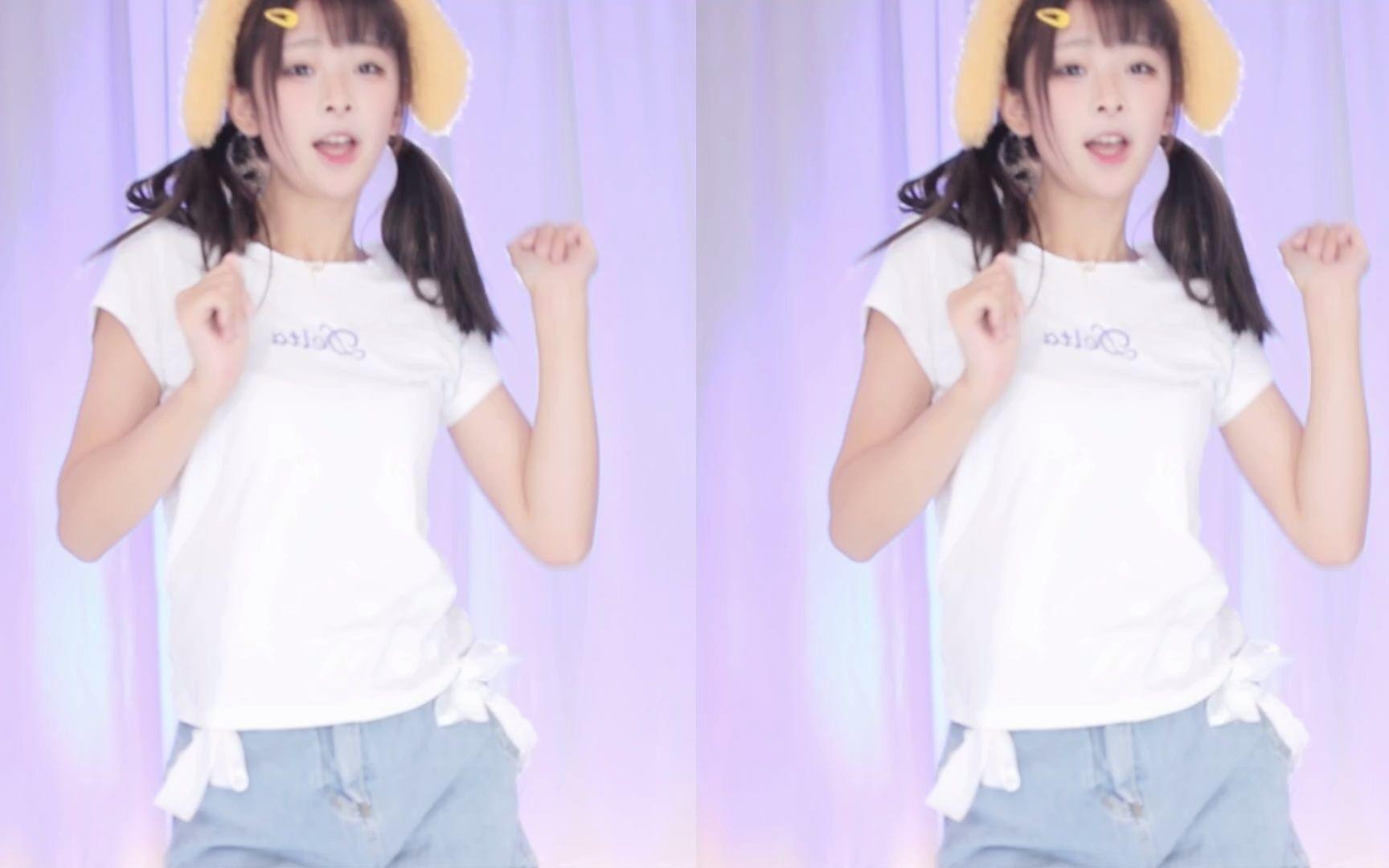 【鱼子酱】《3》白色常服套装 直播跳舞录屏