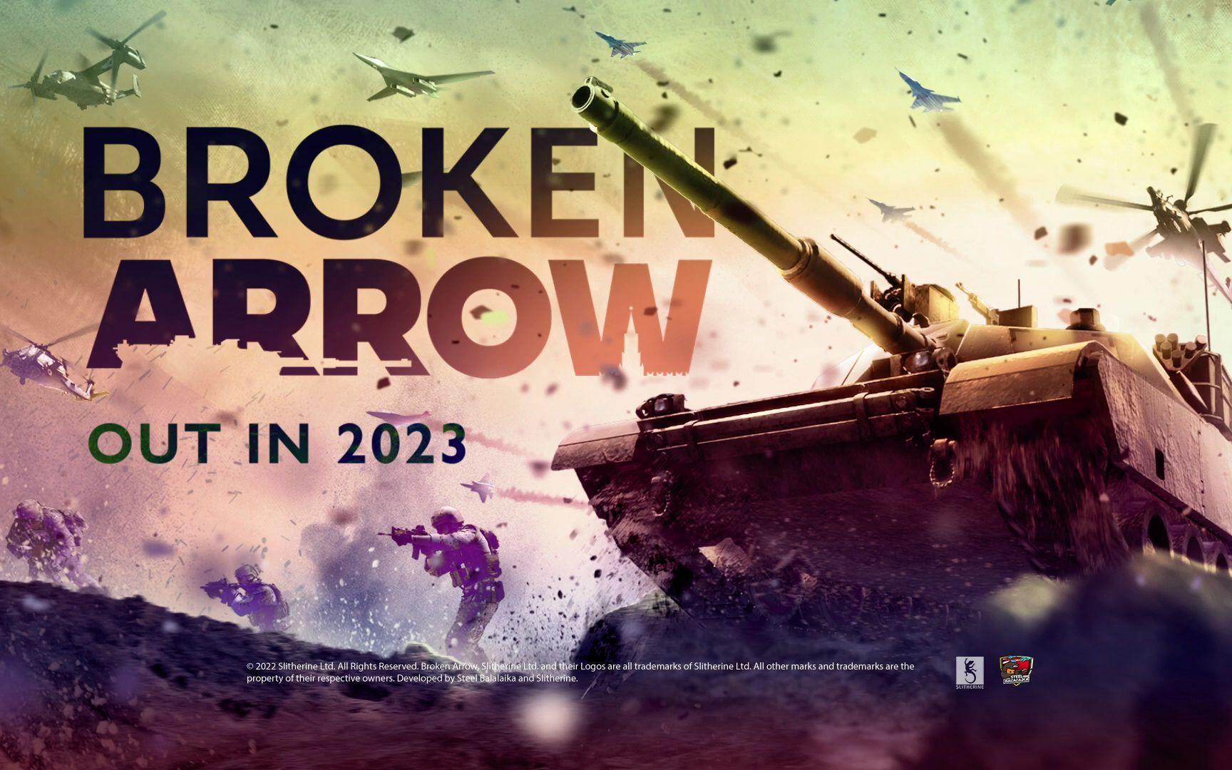 大型即时战略游戏《断箭》9.27游戏玩法预告，预计2023年上半年推出（Broken Arrow）截图