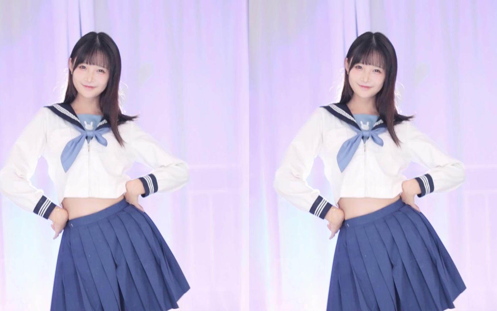 【鱼子酱】《See Tình》明日酱的水手服版 直播跳舞录屏